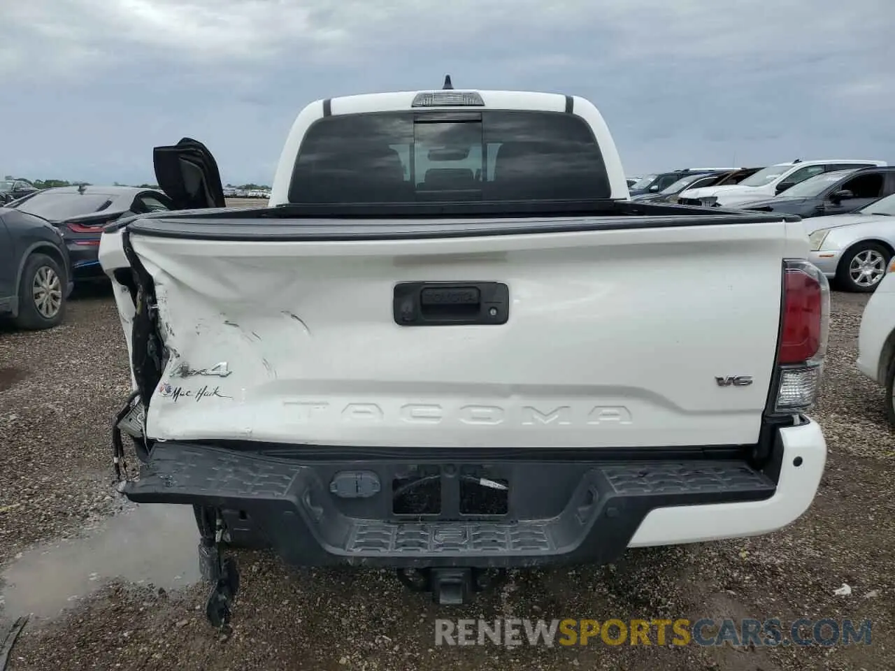 6 fotografías del automóvil dañado 3TYGZ5AN8PT161414 TOYOTA TACOMA 2023