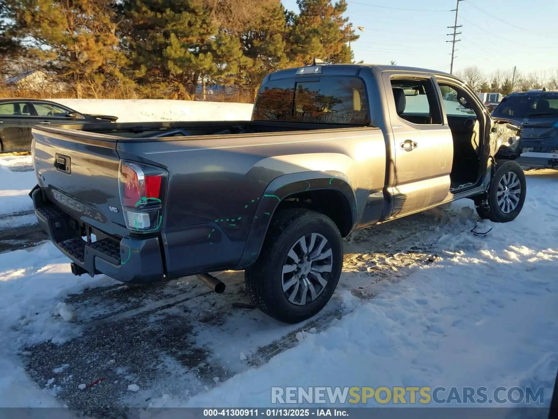 4 fotografías del automóvil dañado 3TYHZ5BN8PT019101 TOYOTA TACOMA 2023