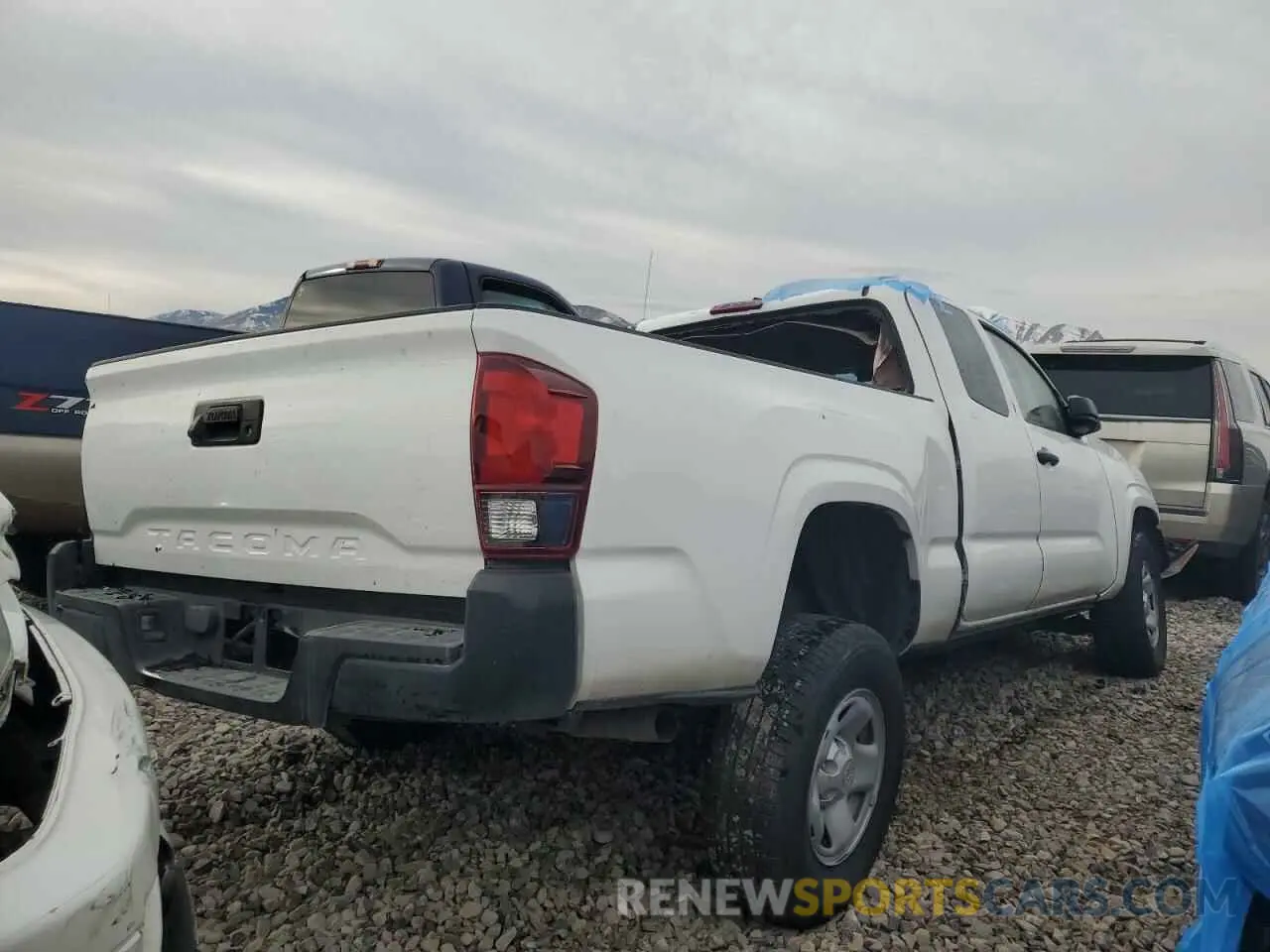 3 fotografías del automóvil dañado 3TYRX5GN0PT077819 TOYOTA TACOMA 2023