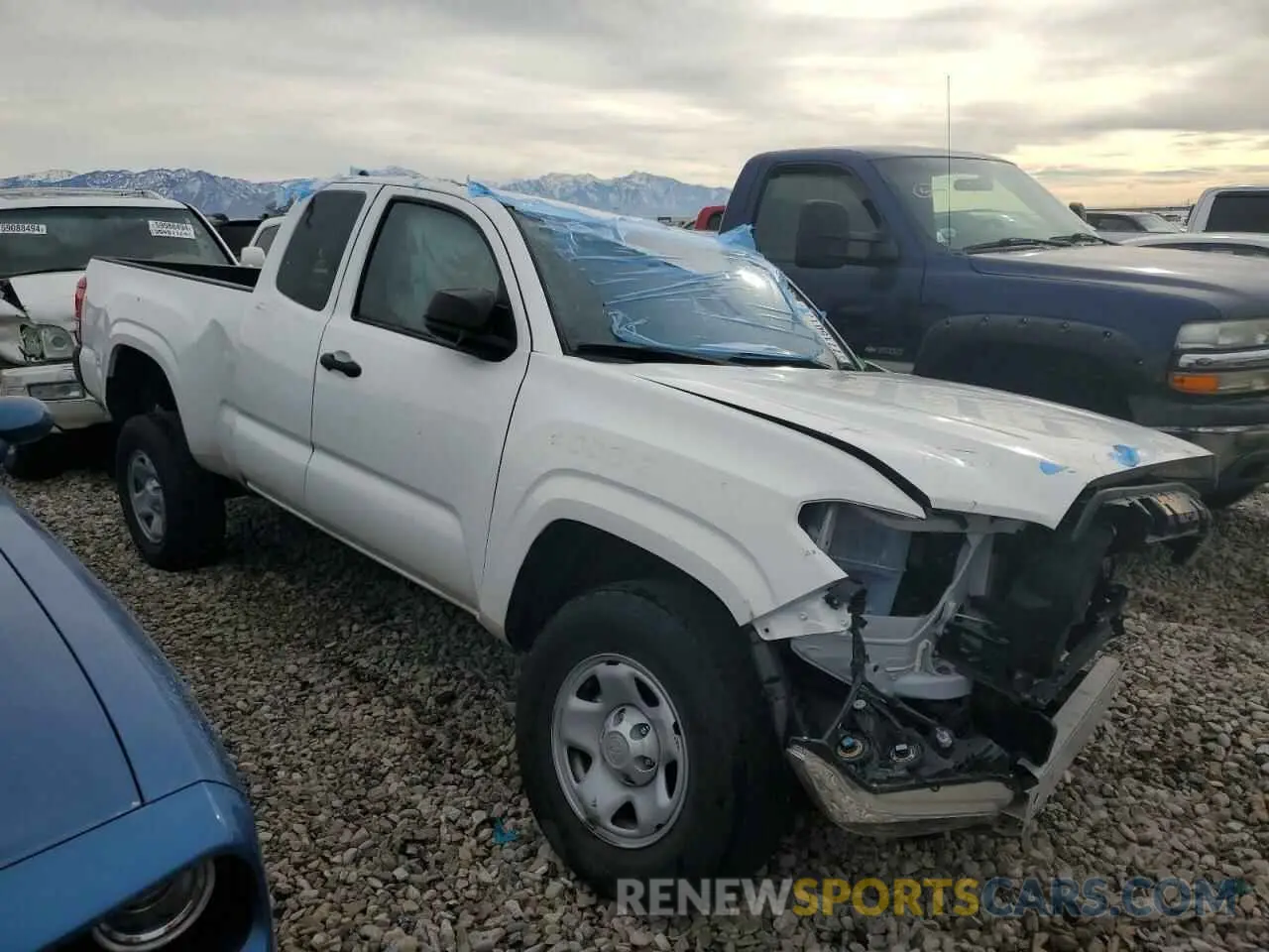 4 fotografías del automóvil dañado 3TYRX5GN0PT077819 TOYOTA TACOMA 2023