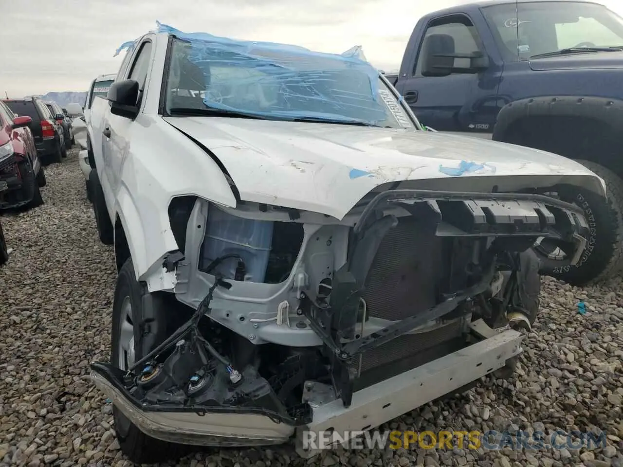 5 fotografías del automóvil dañado 3TYRX5GN0PT077819 TOYOTA TACOMA 2023