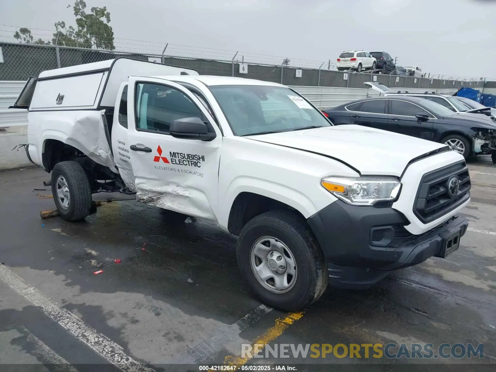1 fotografías del automóvil dañado 3TYRX5GN2PT074386 TOYOTA TACOMA 2023