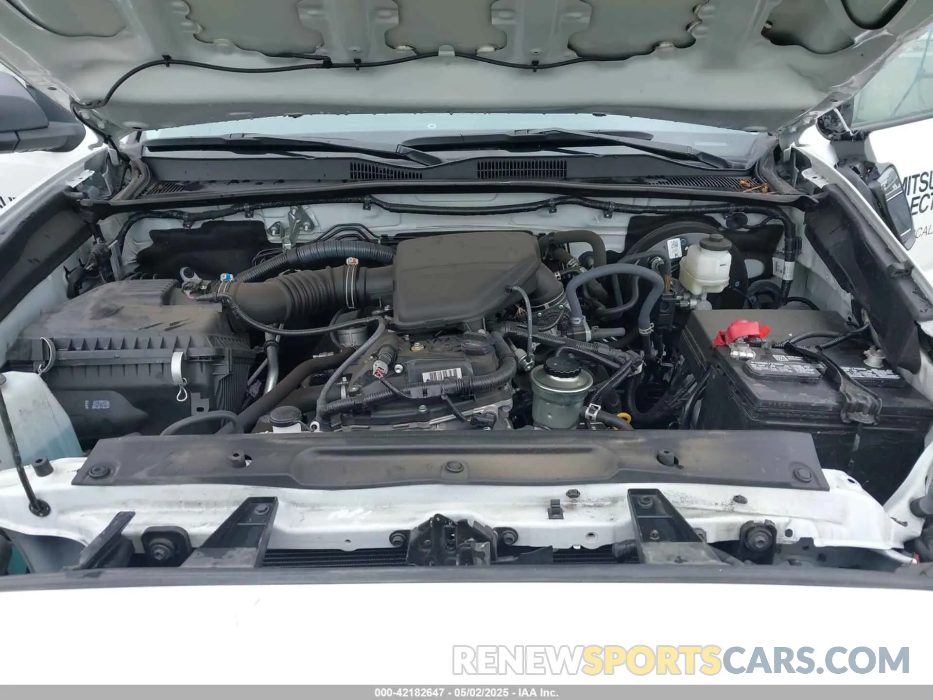 10 fotografías del automóvil dañado 3TYRX5GN2PT074386 TOYOTA TACOMA 2023