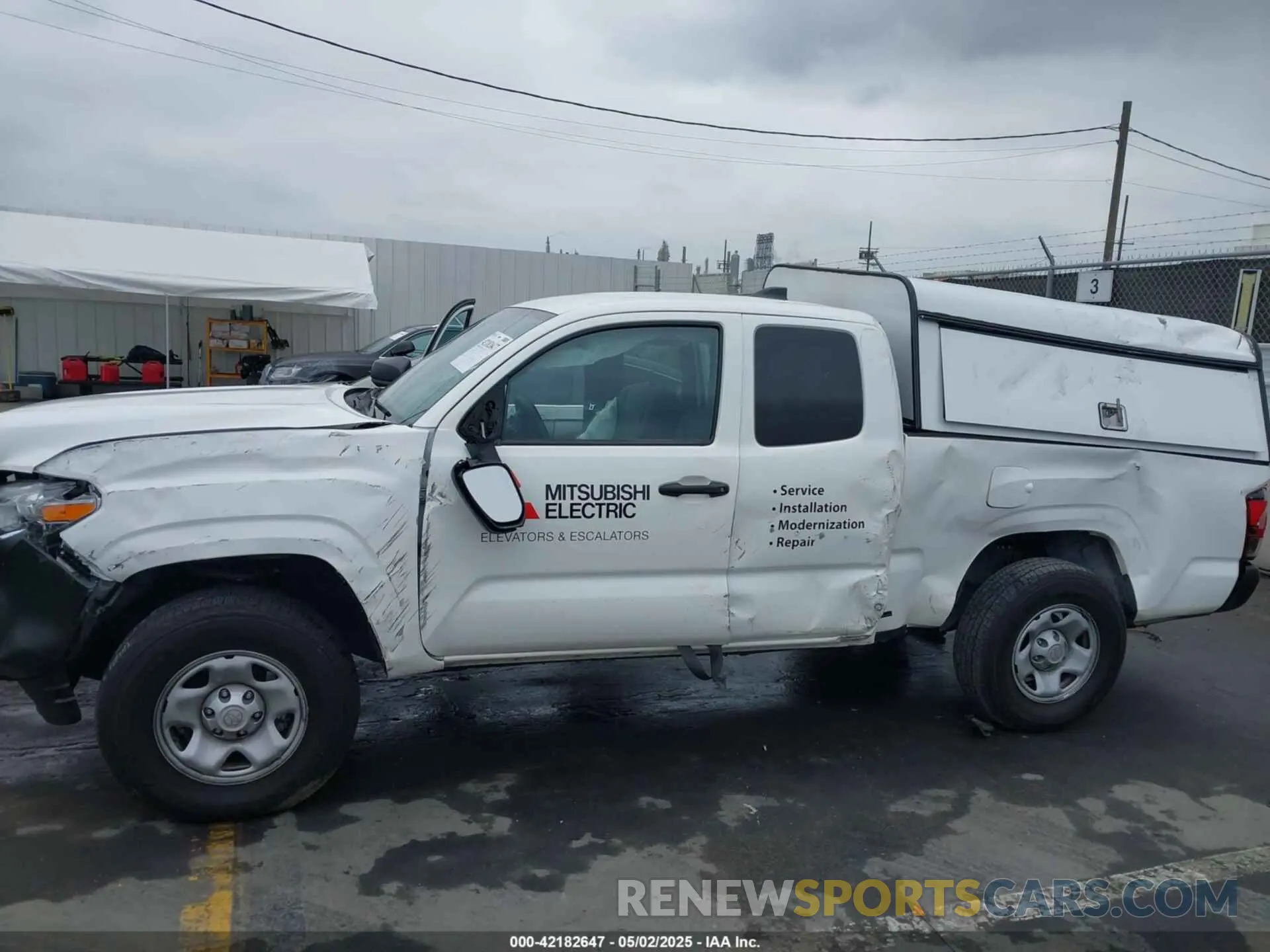 6 fotografías del automóvil dañado 3TYRX5GN2PT074386 TOYOTA TACOMA 2023