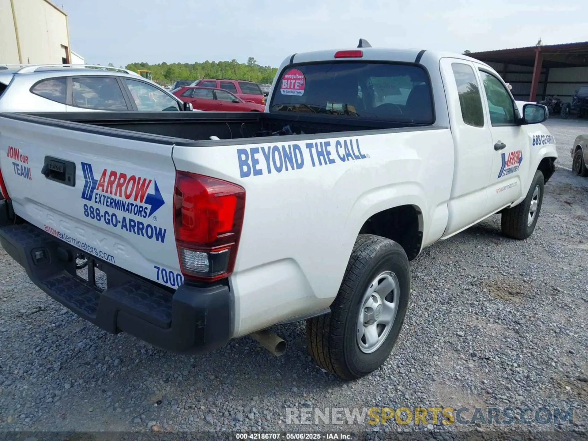 4 fotografías del automóvil dañado 3TYRX5GN2PT074548 TOYOTA TACOMA 2023