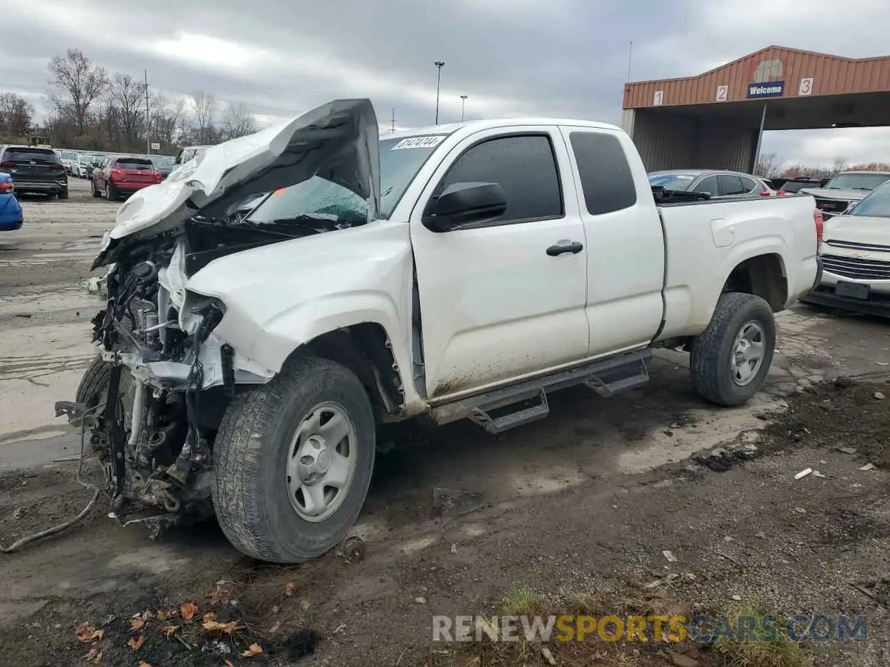 1 fotografías del automóvil dañado 3TYRX5GN3PT068967 TOYOTA TACOMA 2023