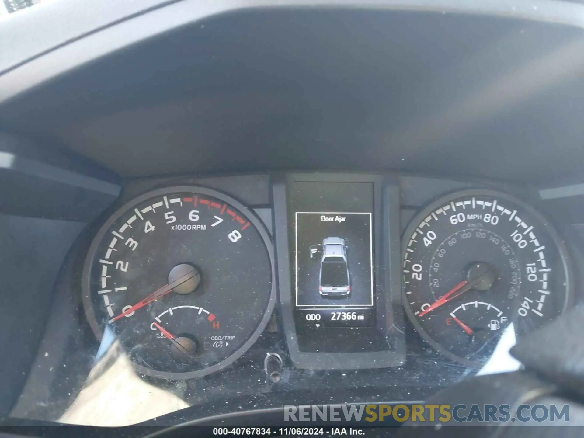 7 fotografías del automóvil dañado 3TYRX5GN3PT078088 TOYOTA TACOMA 2023