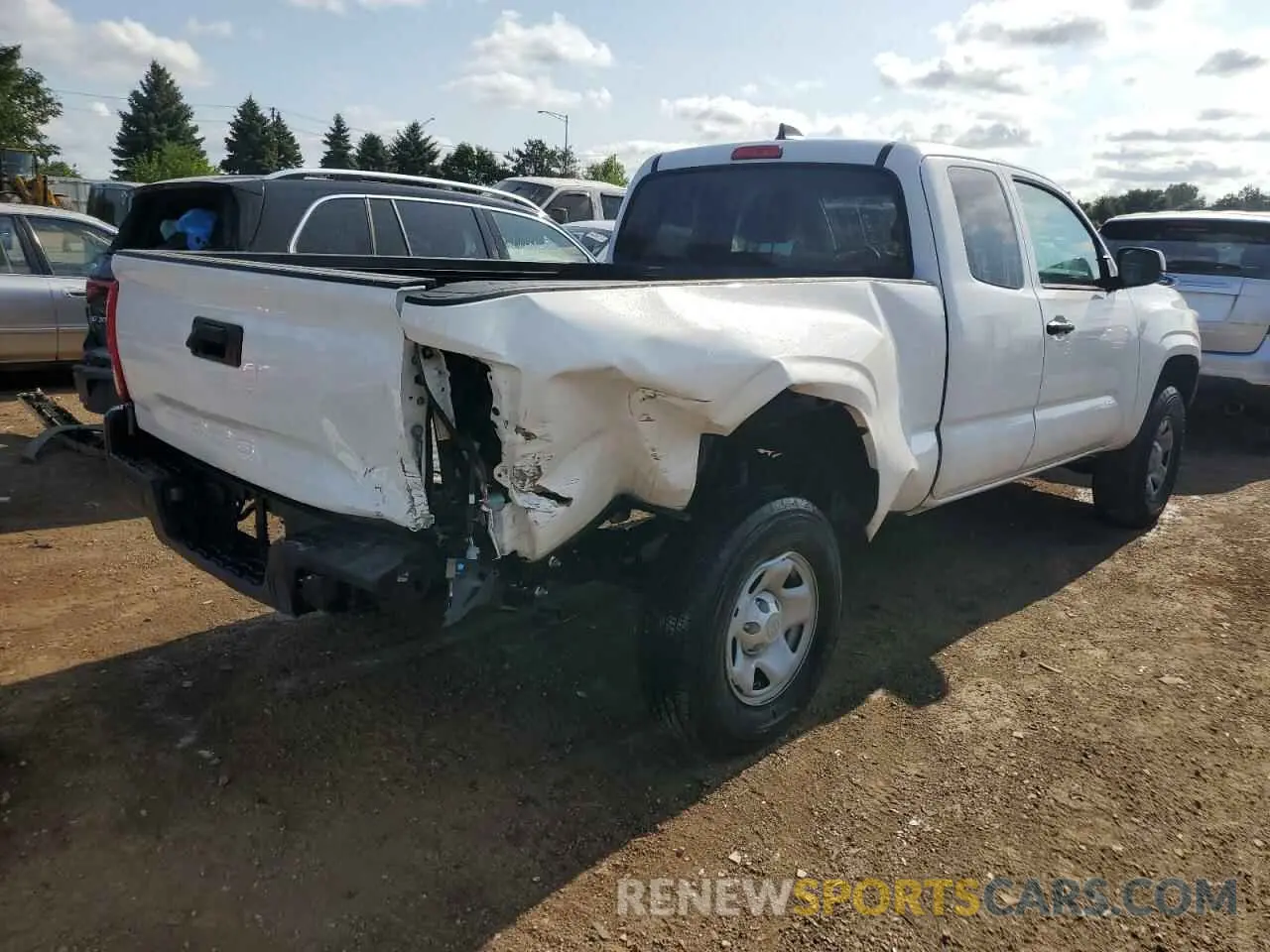 3 fotografías del automóvil dañado 3TYRX5GN3PT089723 TOYOTA TACOMA 2023