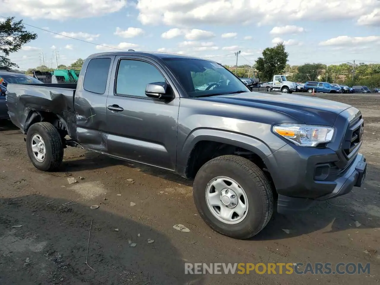 4 fotografías del automóvil dañado 3TYRX5GN4PT084689 TOYOTA TACOMA 2023