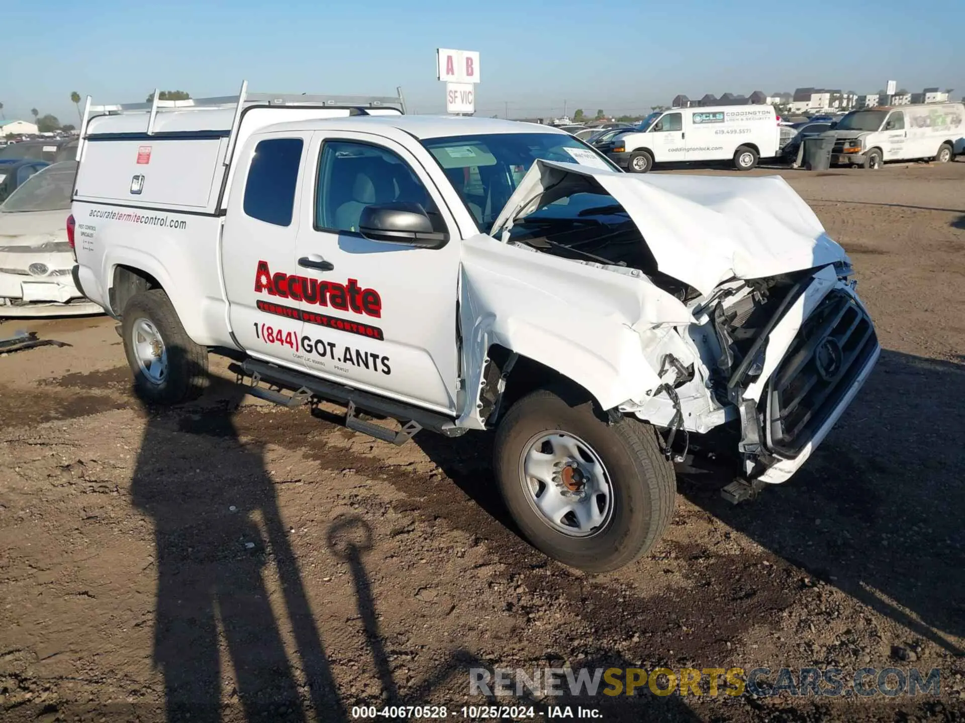 1 fotografías del automóvil dañado 3TYRX5GN4PT084806 TOYOTA TACOMA 2023