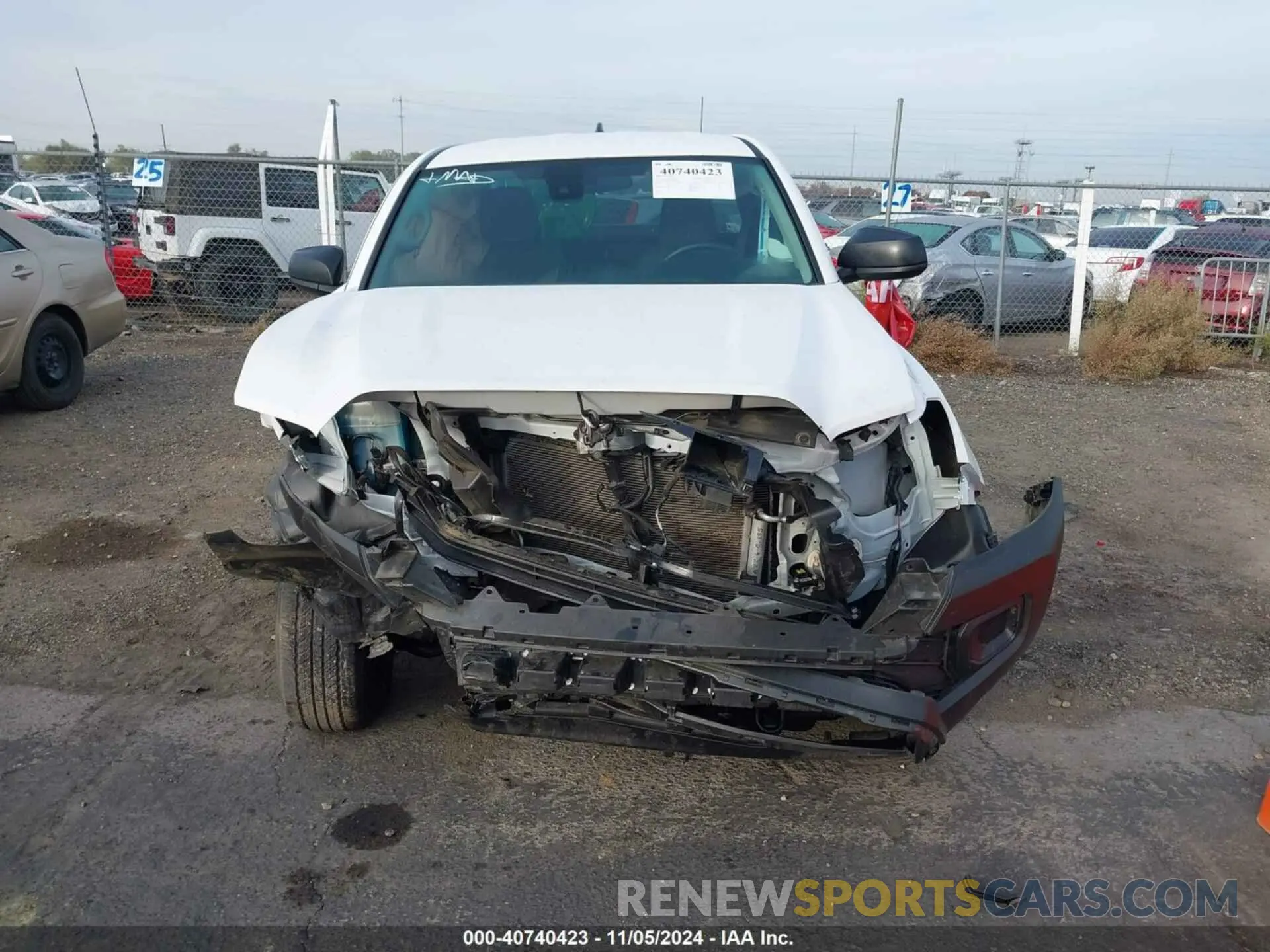 13 fotografías del automóvil dañado 3TYRX5GN5PT084510 TOYOTA TACOMA 2023