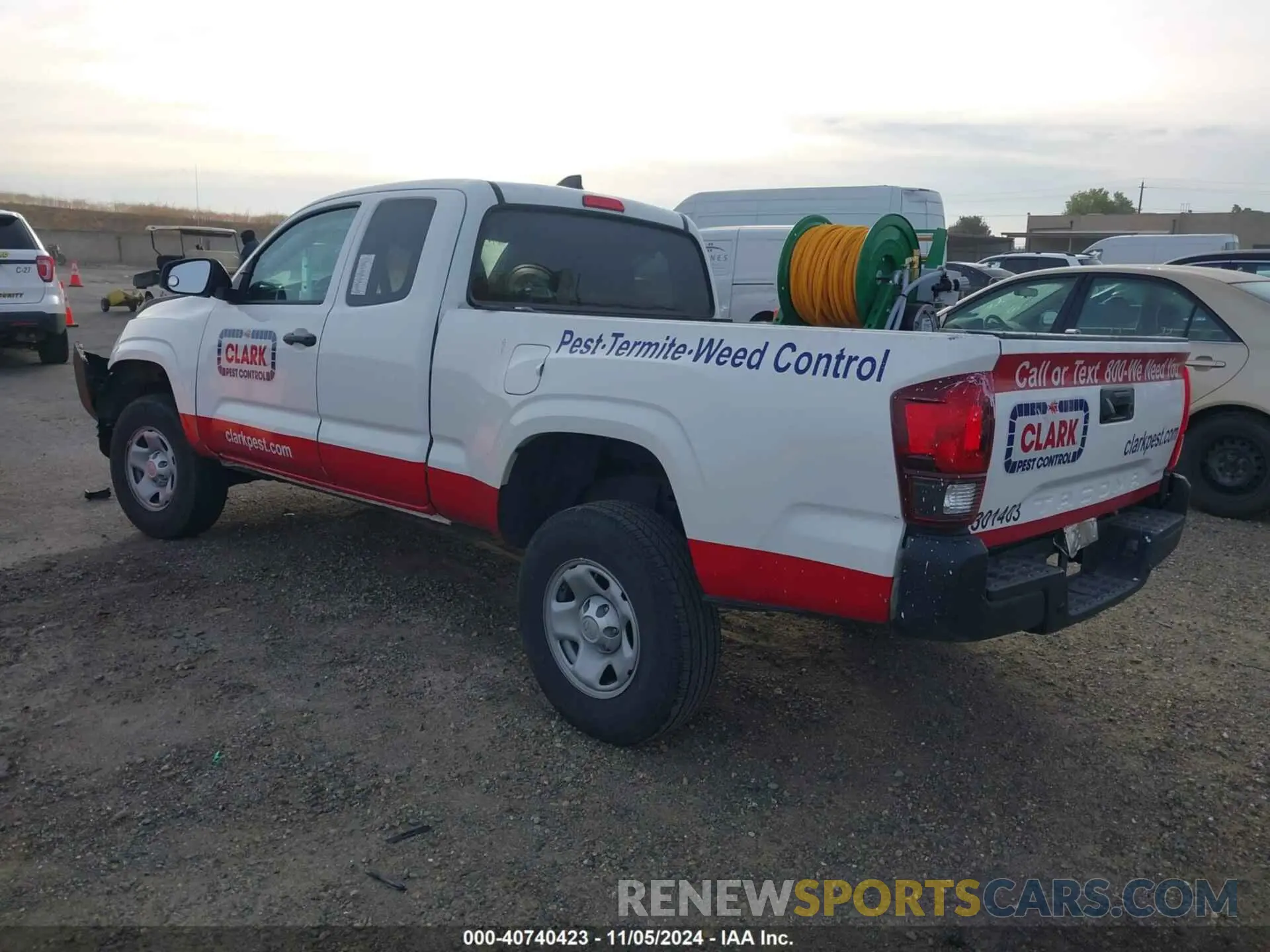 3 fotografías del automóvil dañado 3TYRX5GN5PT084510 TOYOTA TACOMA 2023