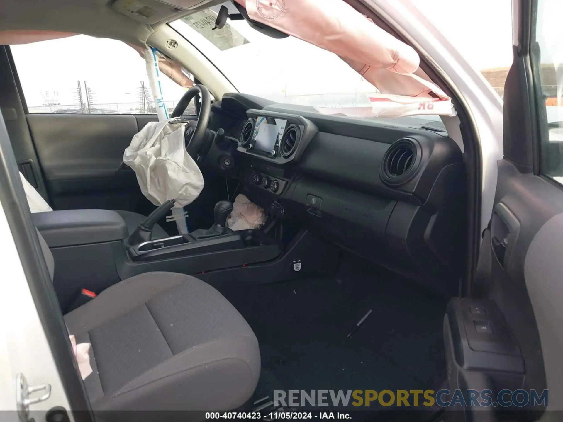 5 fotografías del automóvil dañado 3TYRX5GN5PT084510 TOYOTA TACOMA 2023