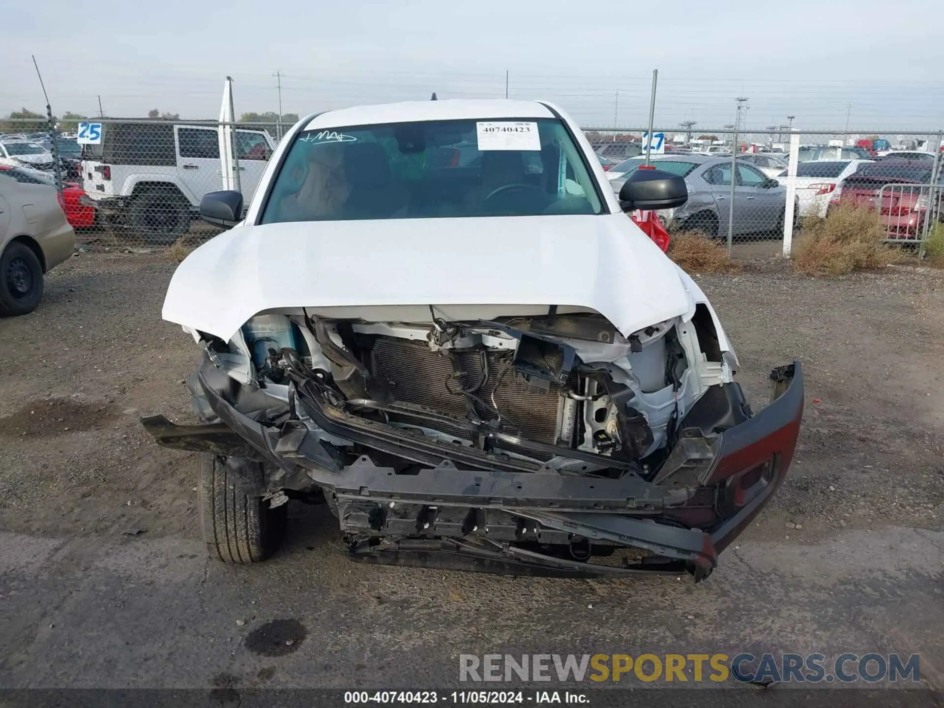 6 fotografías del automóvil dañado 3TYRX5GN5PT084510 TOYOTA TACOMA 2023
