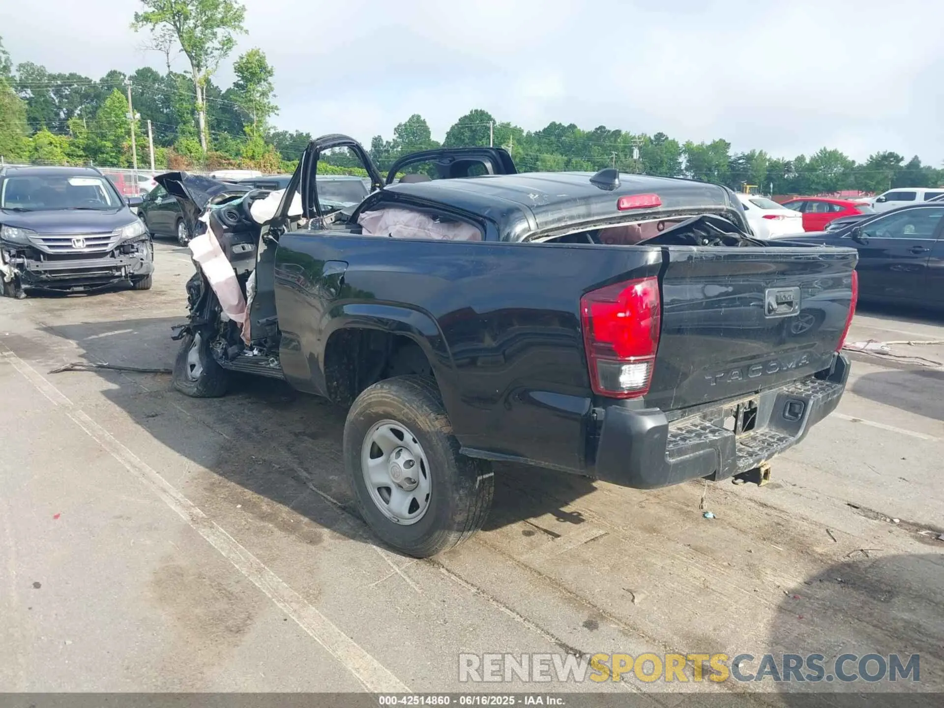 3 fotografías del automóvil dañado 3TYRX5GN8PT075851 TOYOTA TACOMA 2023