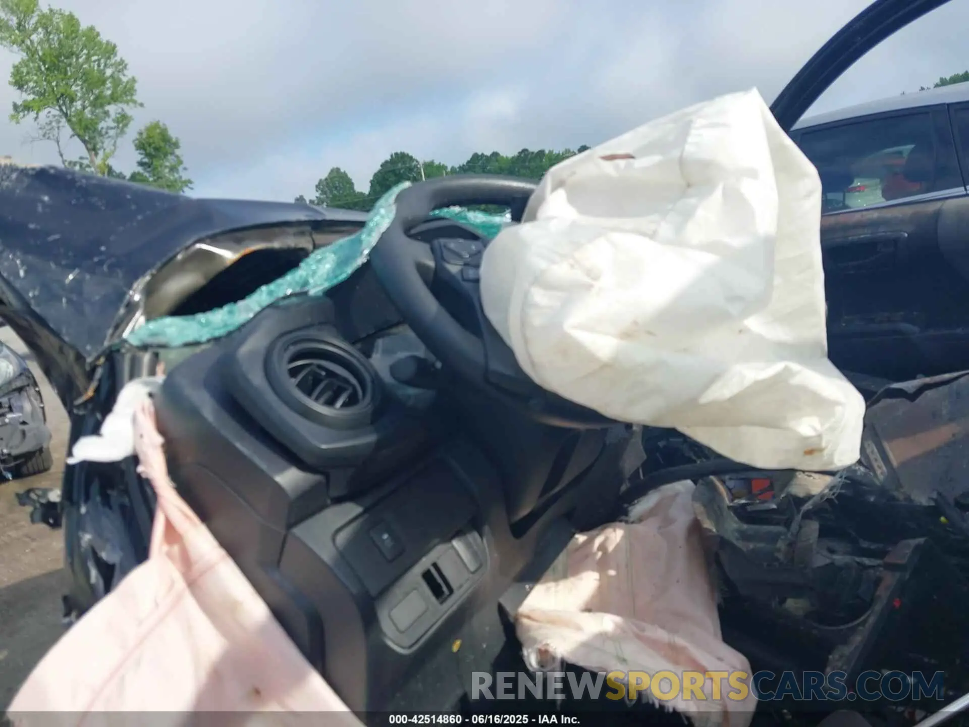 9 fotografías del automóvil dañado 3TYRX5GN8PT075851 TOYOTA TACOMA 2023