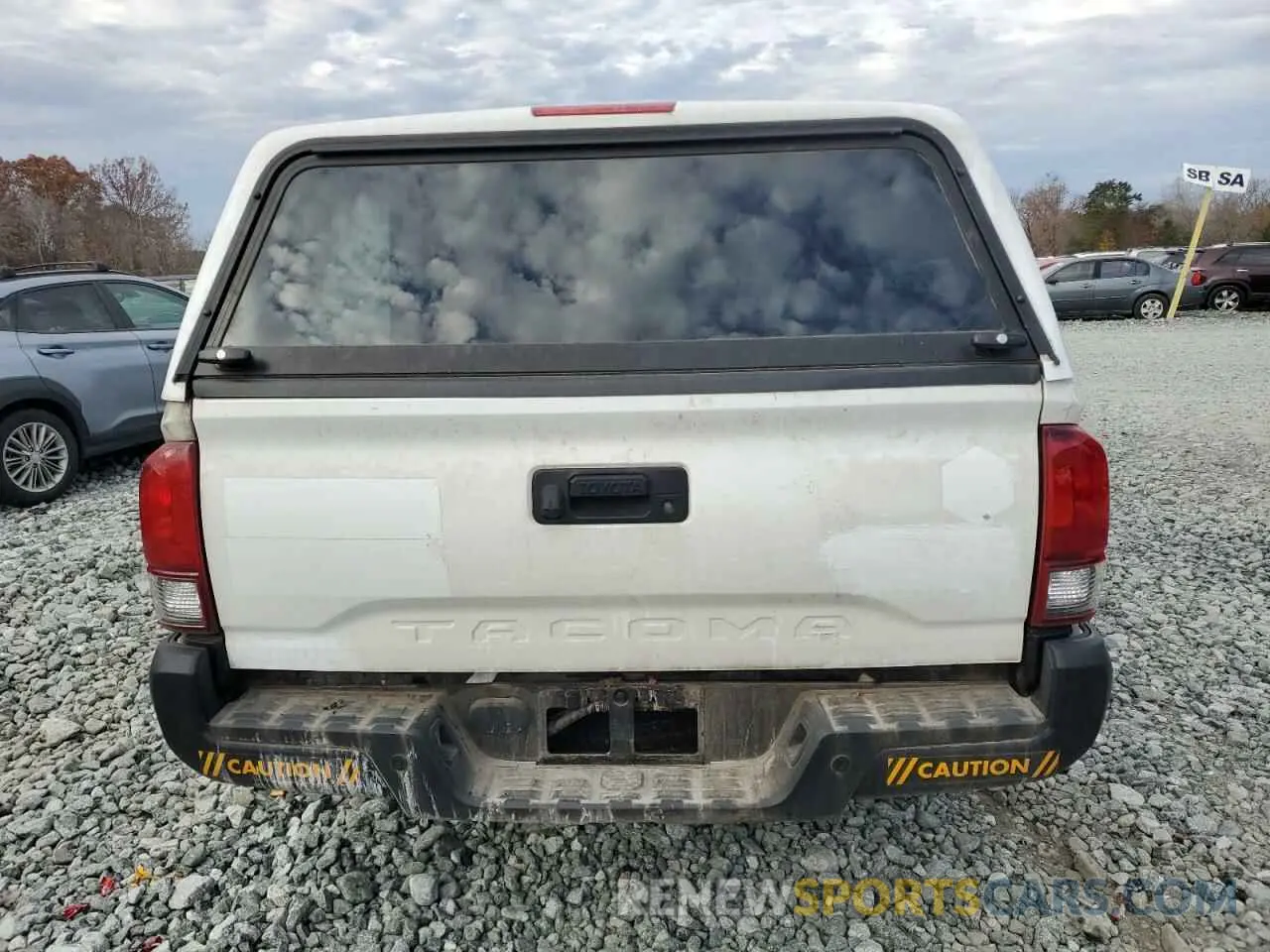 6 fotografías del automóvil dañado 3TYRX5GN8PT080970 TOYOTA TACOMA 2023