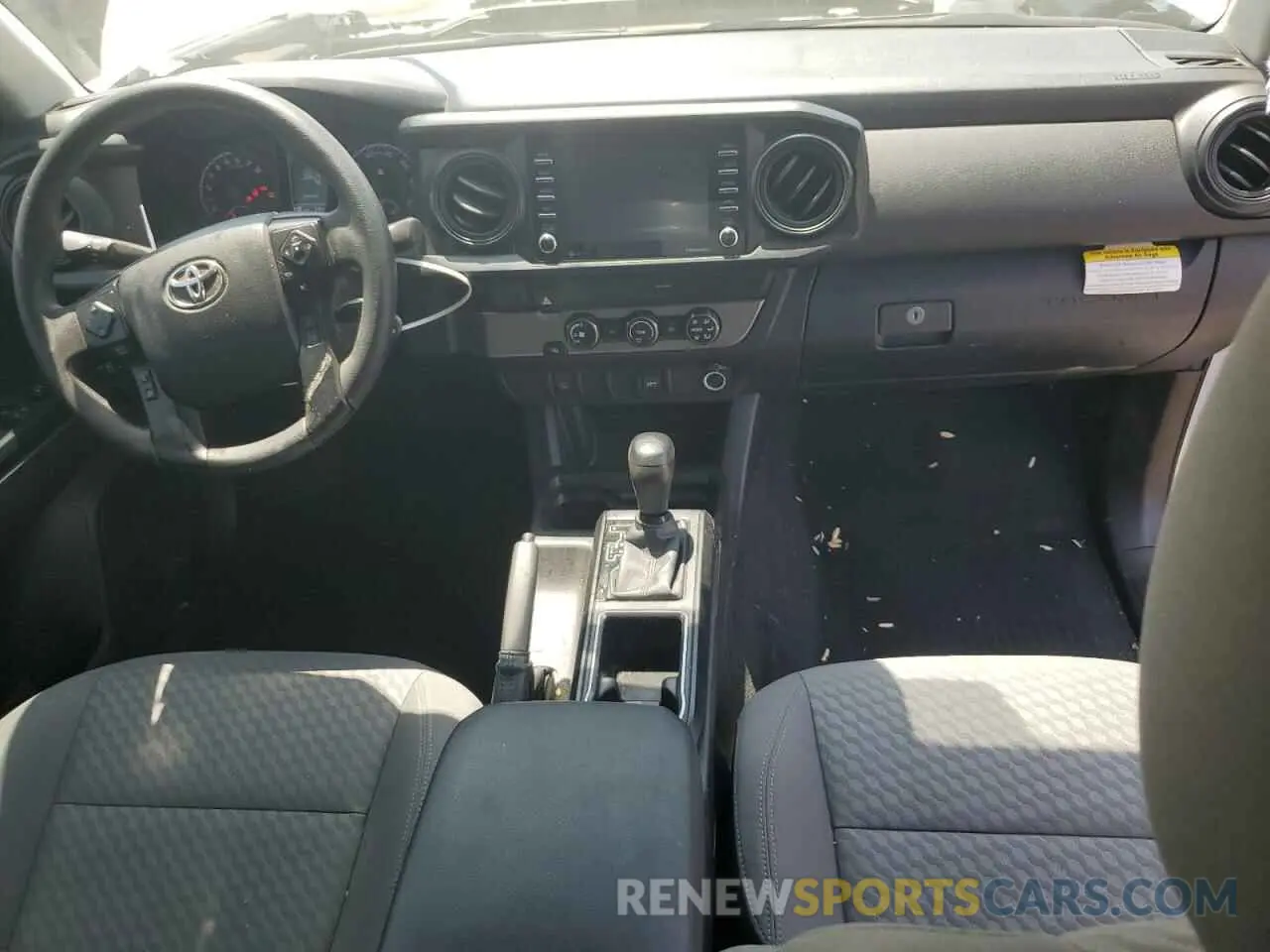 8 fotografías del automóvil dañado 3TYRX5GN9PT087555 TOYOTA TACOMA 2023