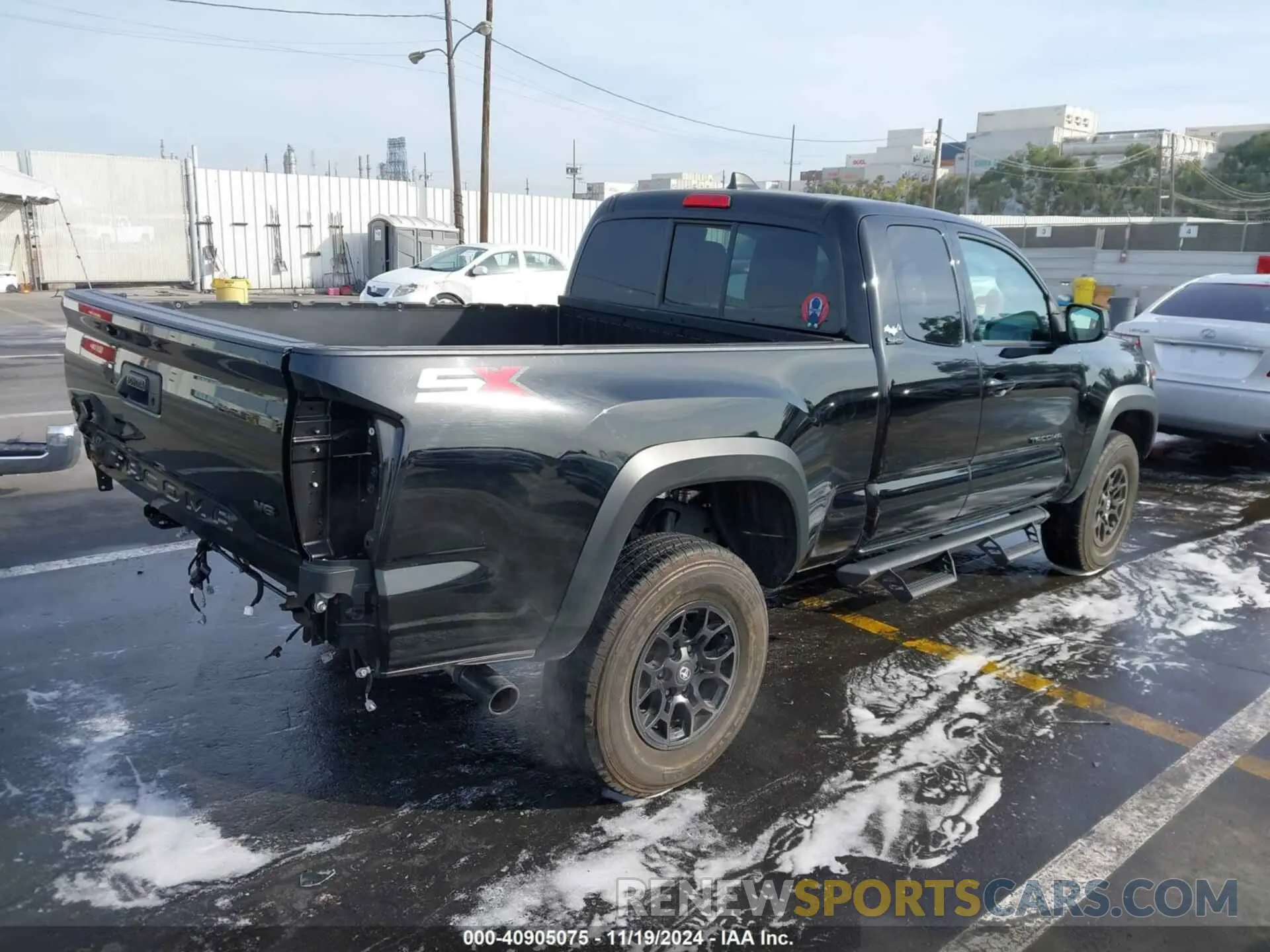 4 fotografías del automóvil dañado 3TYRZ5CN0PT025235 TOYOTA TACOMA 2023