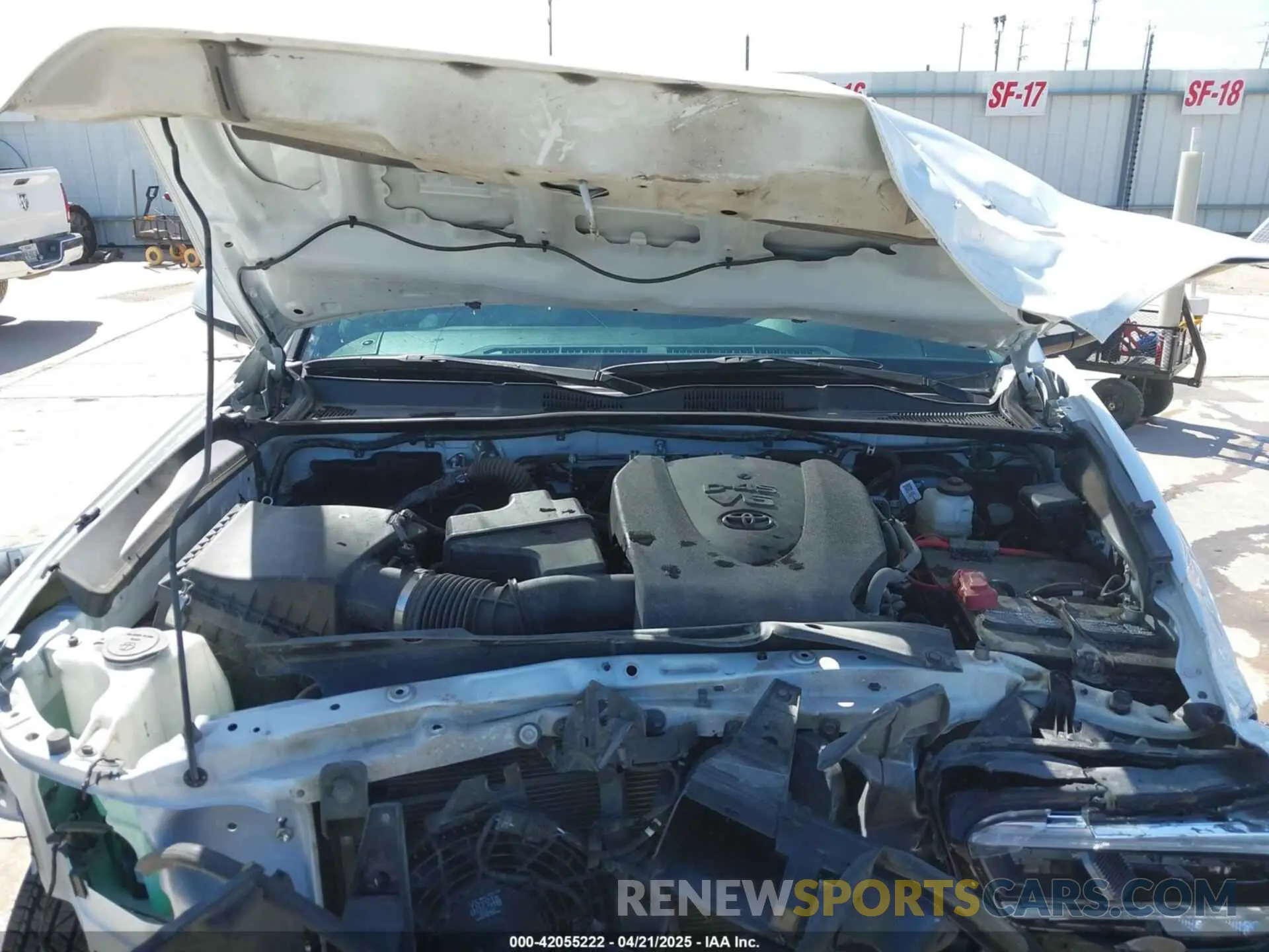 10 fotografías del automóvil dañado 3TYRZ5CN5PT034397 TOYOTA TACOMA 2023