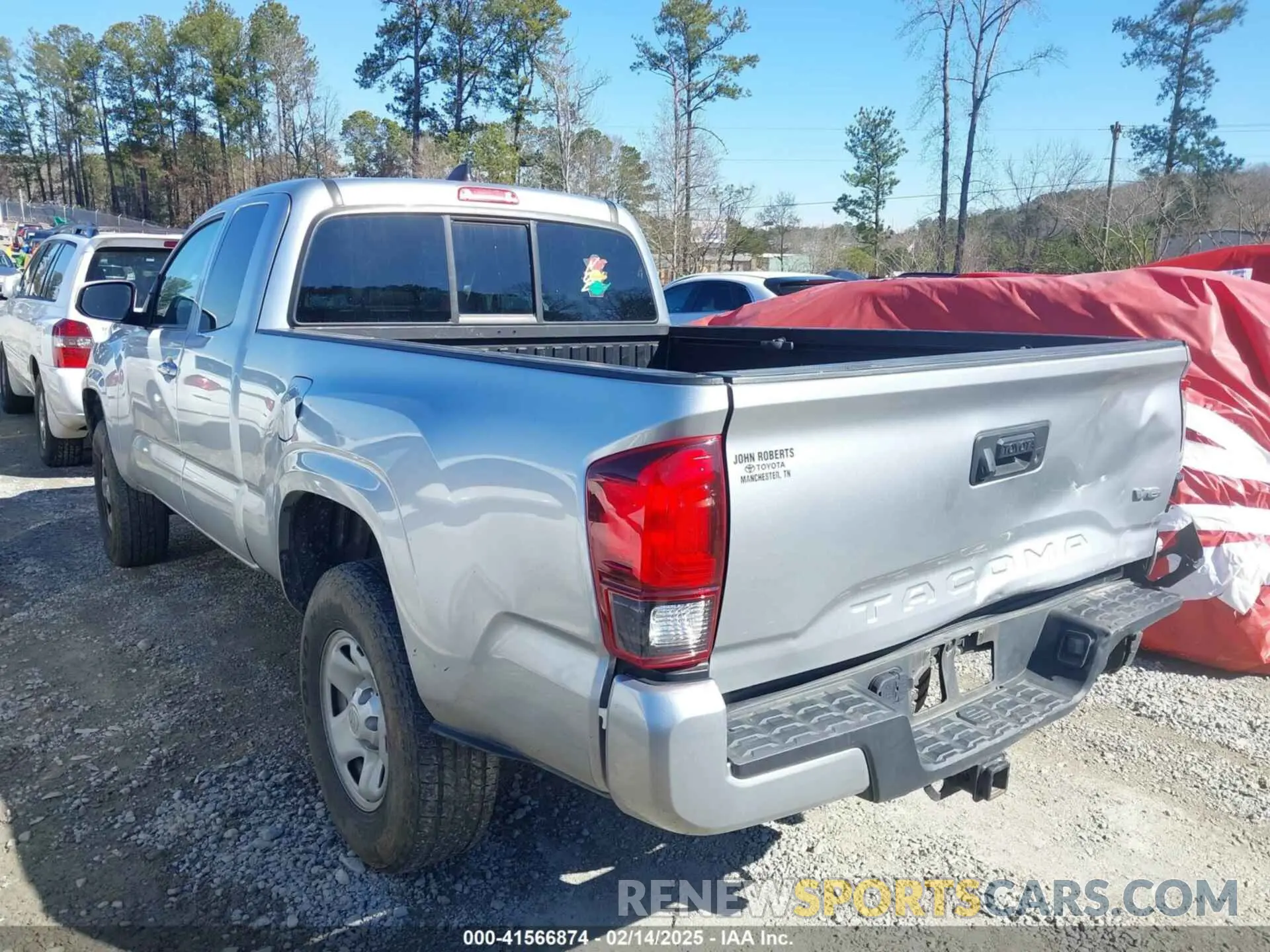 14 fotografías del automóvil dañado 3TYRZ5CN7PT025197 TOYOTA TACOMA 2023