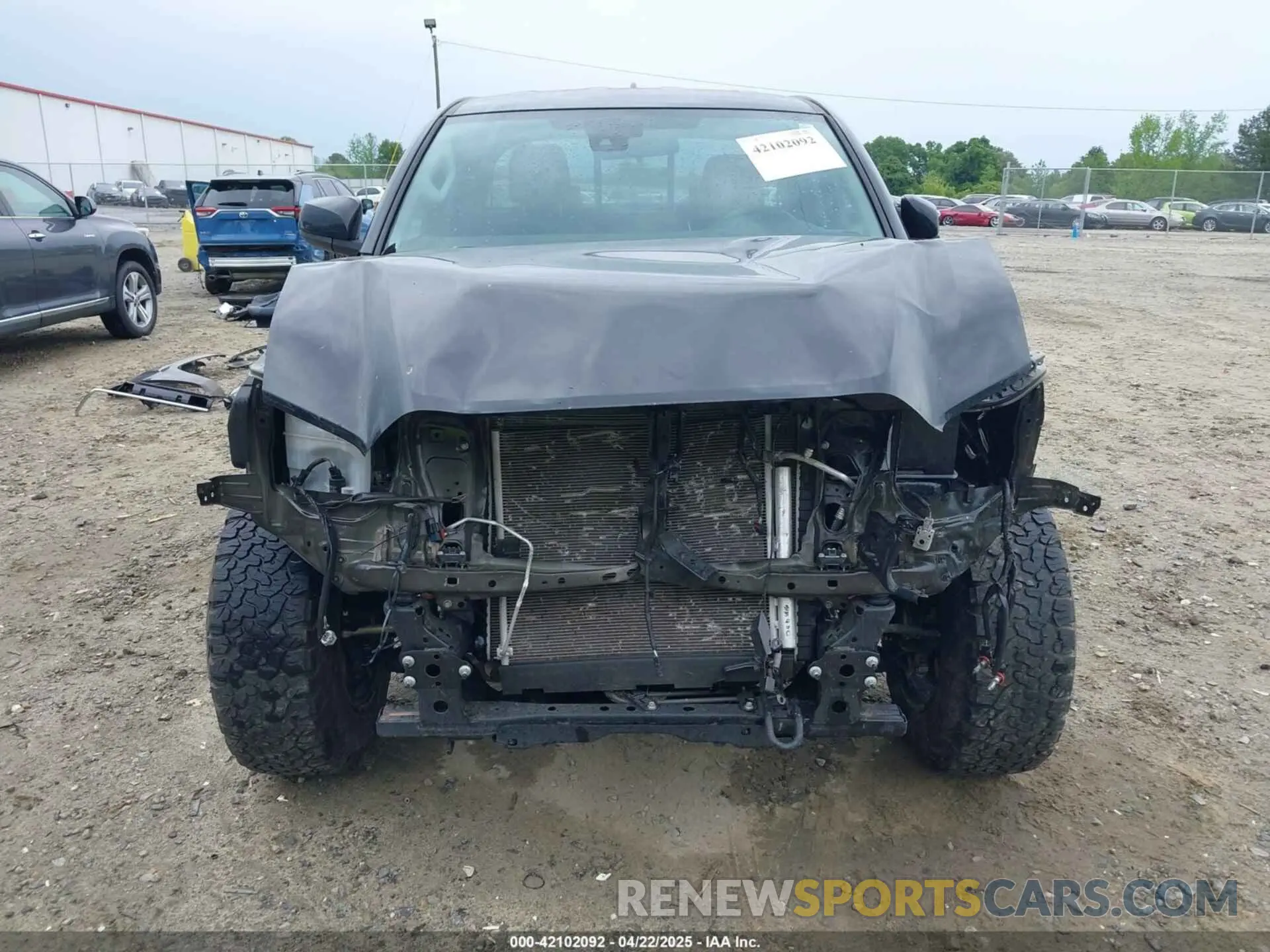 13 fotografías del automóvil dañado 3TYSX5EN2PT019277 TOYOTA TACOMA 2023