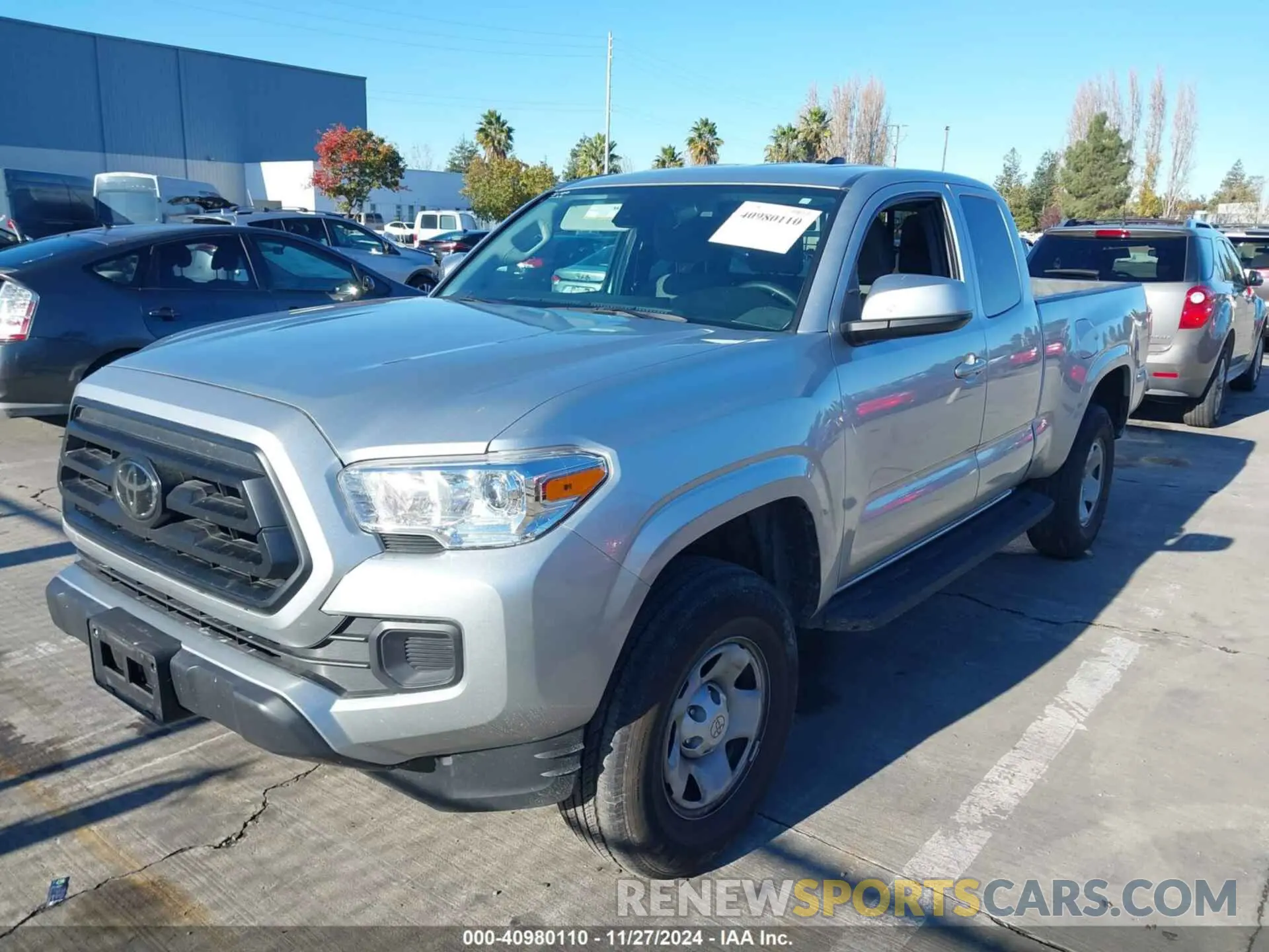 6 fotografías del automóvil dañado 3TYSX5EN6PT019850 TOYOTA TACOMA 2023