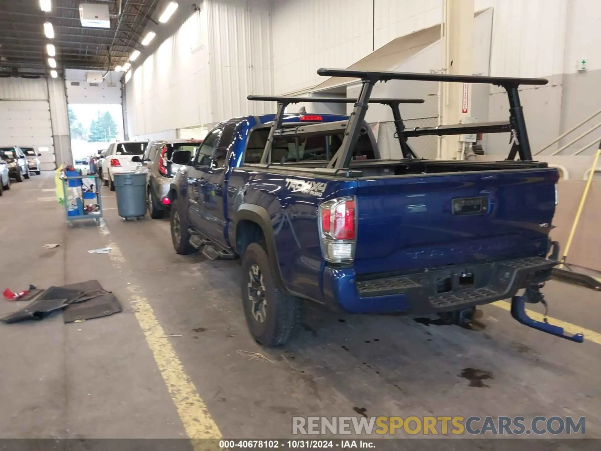 3 fotografías del automóvil dañado 3TYSZ5AN2PT153447 TOYOTA TACOMA 2023