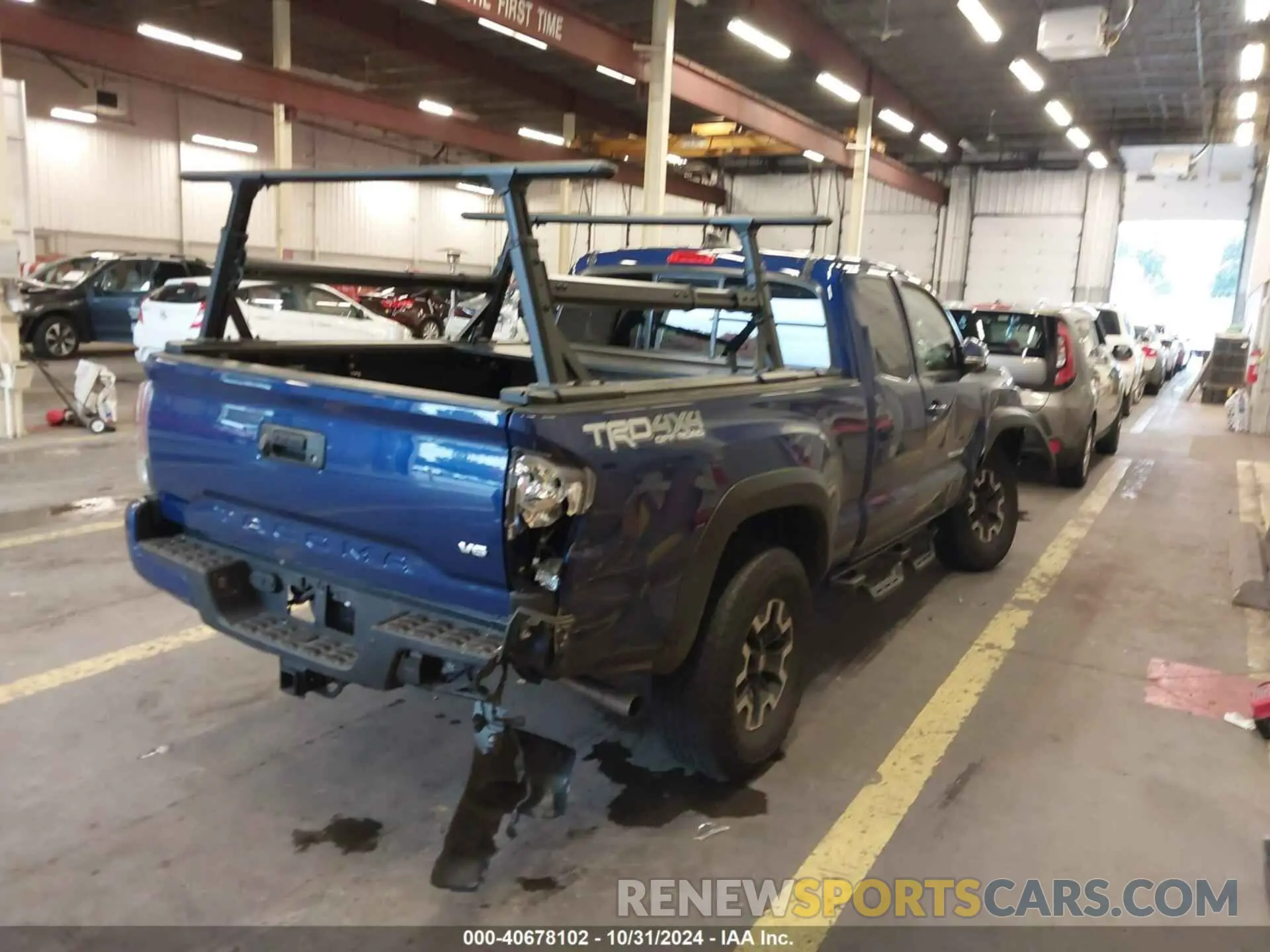 4 fotografías del automóvil dañado 3TYSZ5AN2PT153447 TOYOTA TACOMA 2023