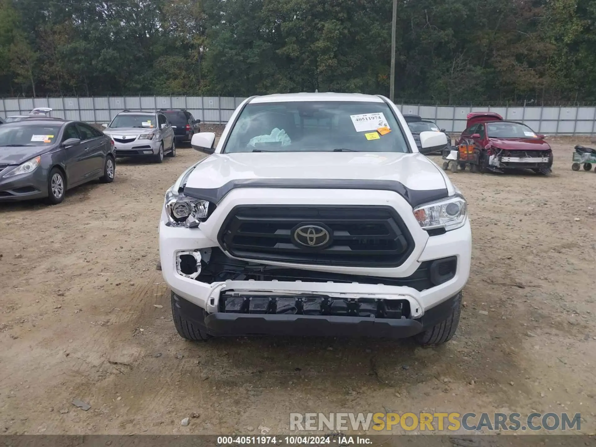 12 fotografías del automóvil dañado 3TYSZ5AN3PT106976 TOYOTA TACOMA 2023