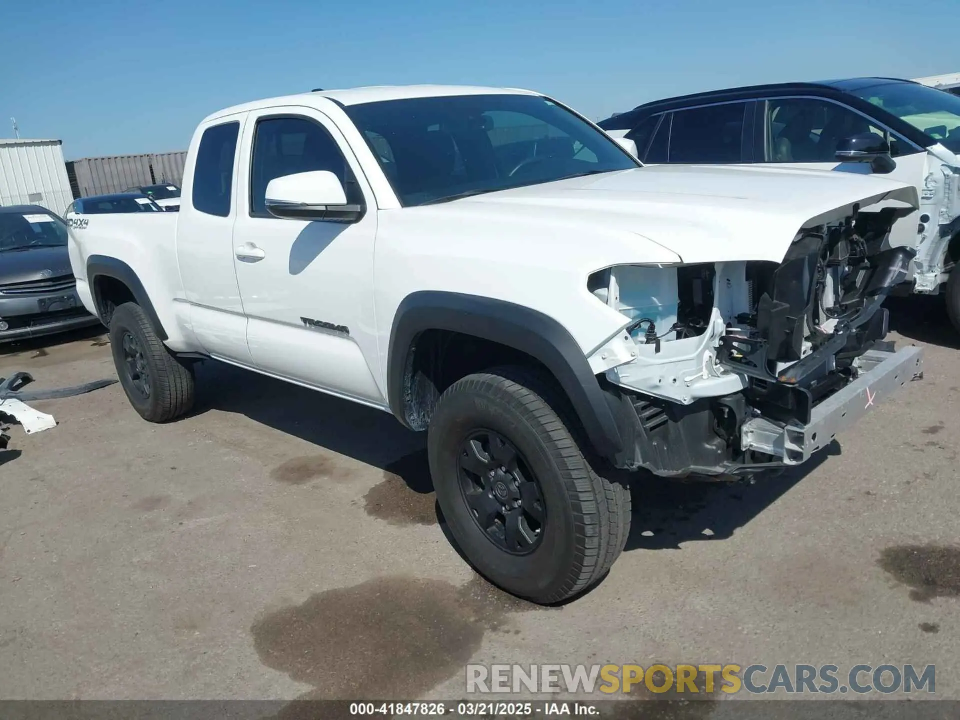 1 fotografías del automóvil dañado 3TYSZ5AN3PT123017 TOYOTA TACOMA 2023