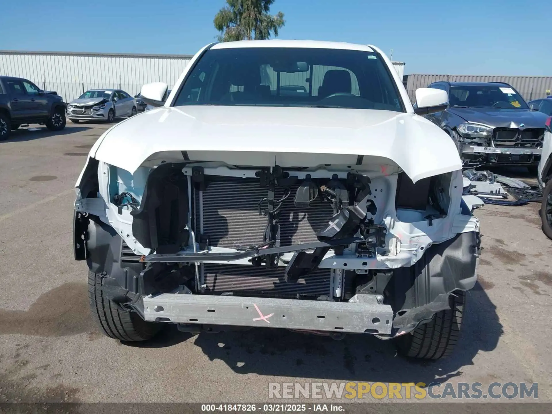 6 fotografías del automóvil dañado 3TYSZ5AN3PT123017 TOYOTA TACOMA 2023