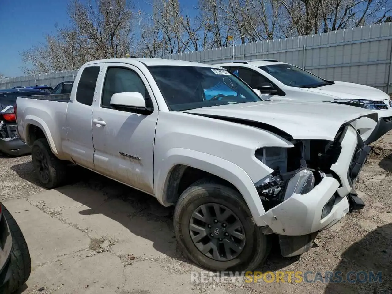 4 fotografías del automóvil dañado 3TYSZ5AN3PT147544 TOYOTA TACOMA 2023