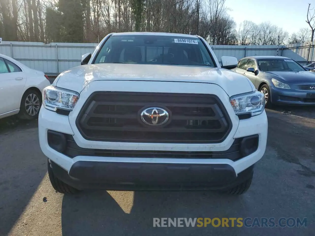 5 fotografías del automóvil dañado 3TYSZ5AN4PT164126 TOYOTA TACOMA 2023