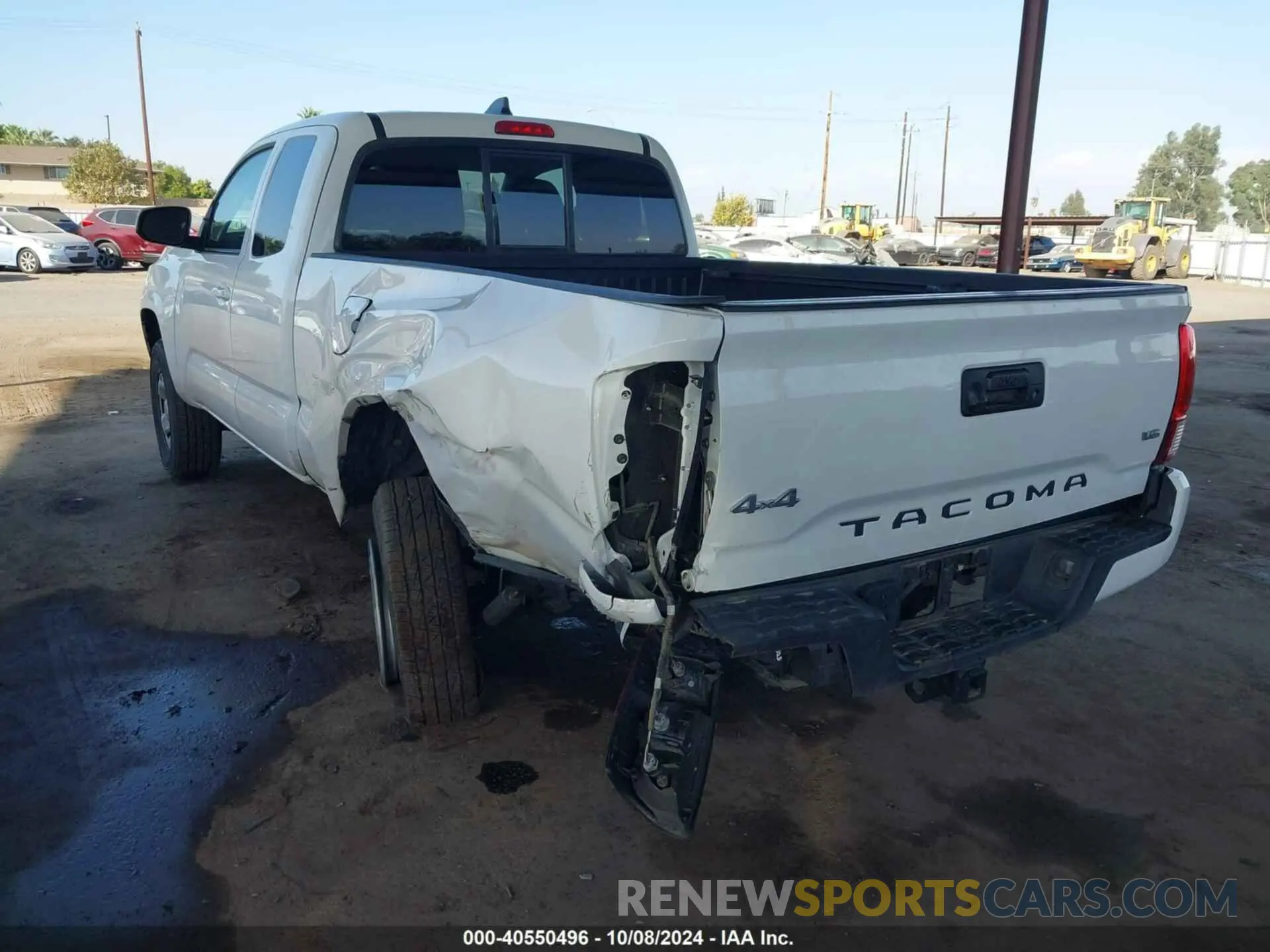 3 fotografías del automóvil dañado 3TYSZ5AN7PT128589 TOYOTA TACOMA 2023