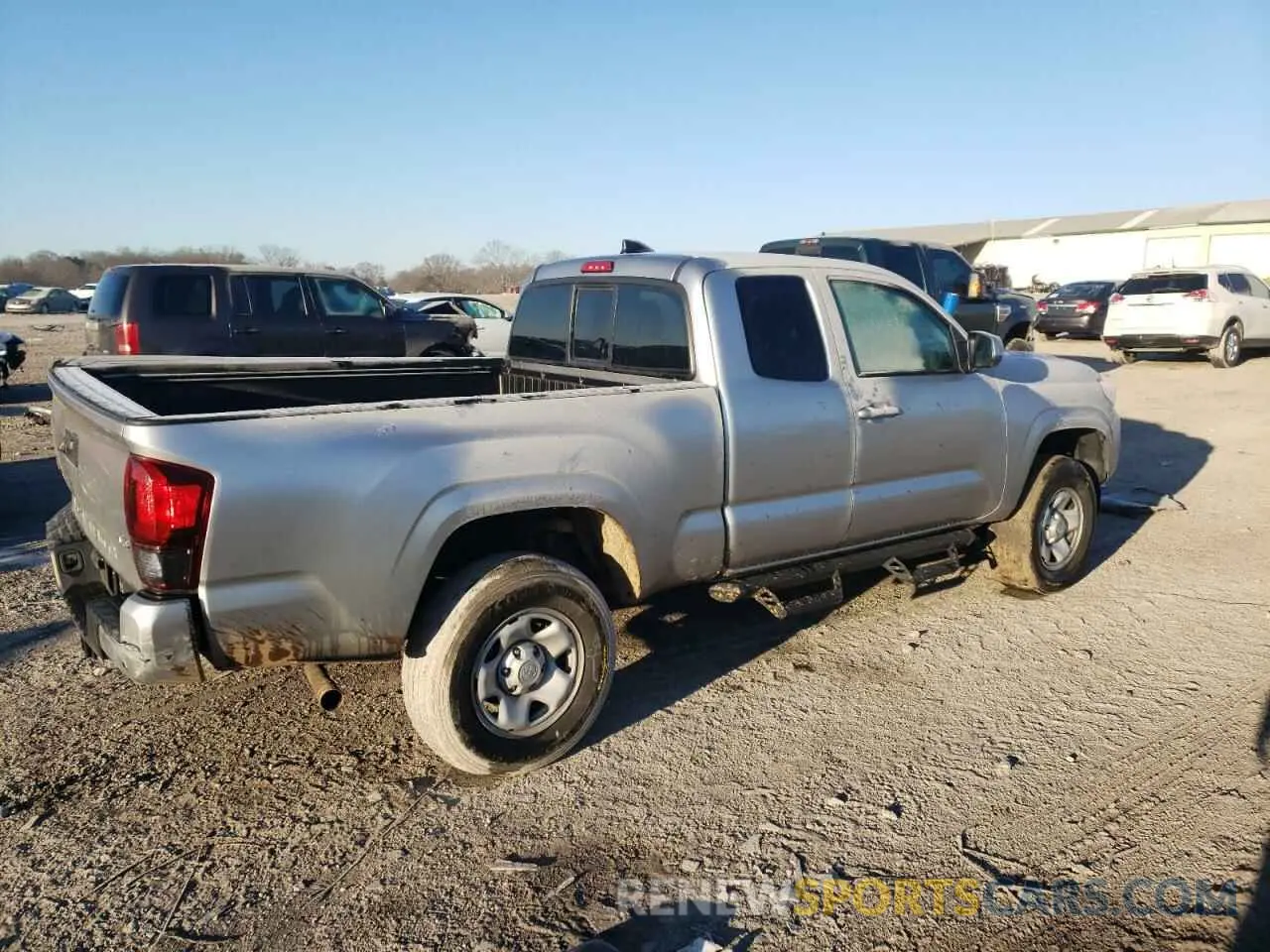 3 fotografías del automóvil dañado 3TYSZ5ANXPT109261 TOYOTA TACOMA 2023