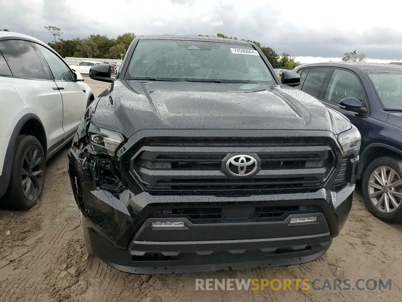 5 fotografías del automóvil dañado 3TMKB5FN1RM001347 TOYOTA TACOMA 2024
