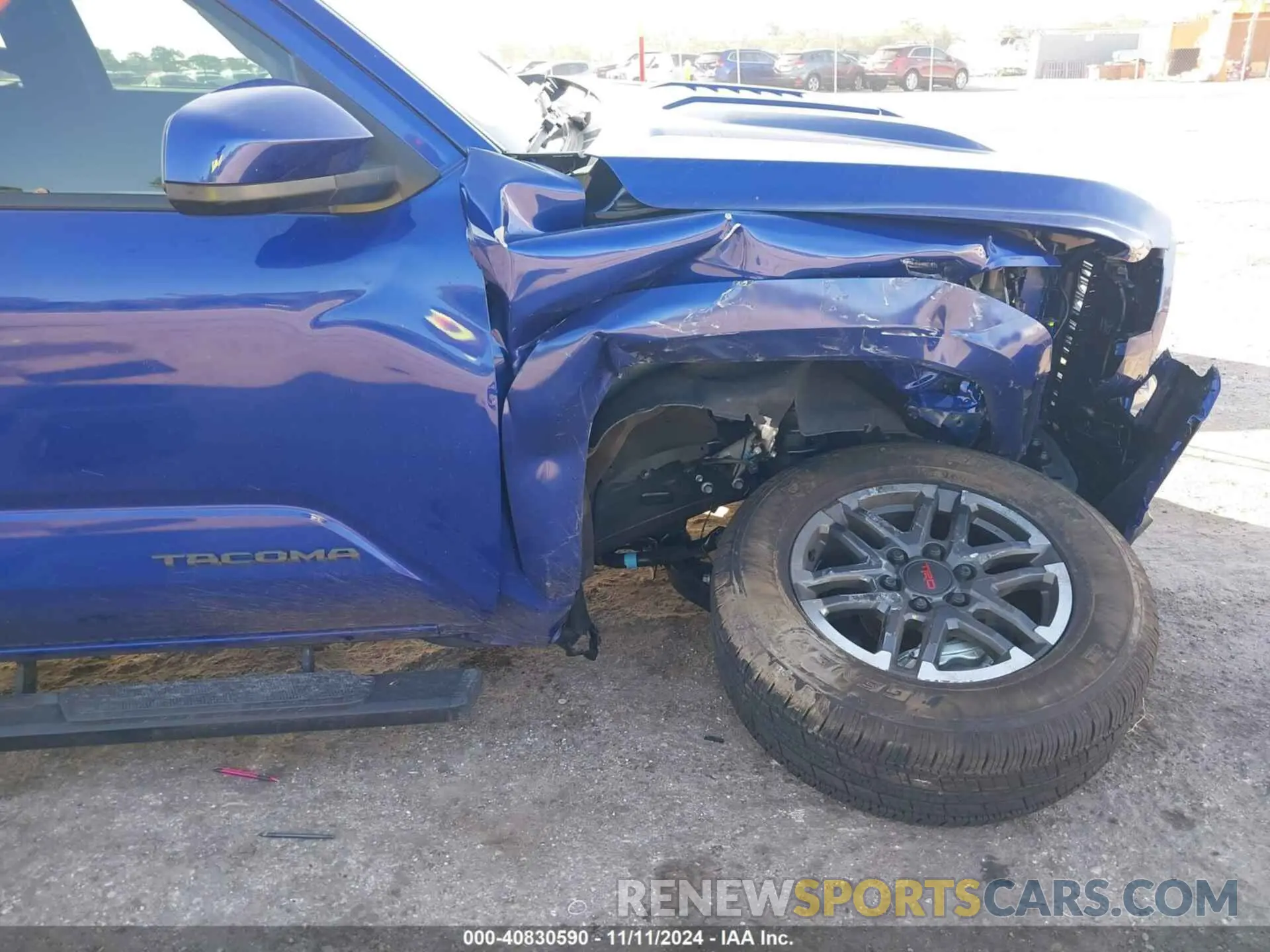 6 fotografías del automóvil dañado 3TMKB5FN6RM003577 TOYOTA TACOMA 2024