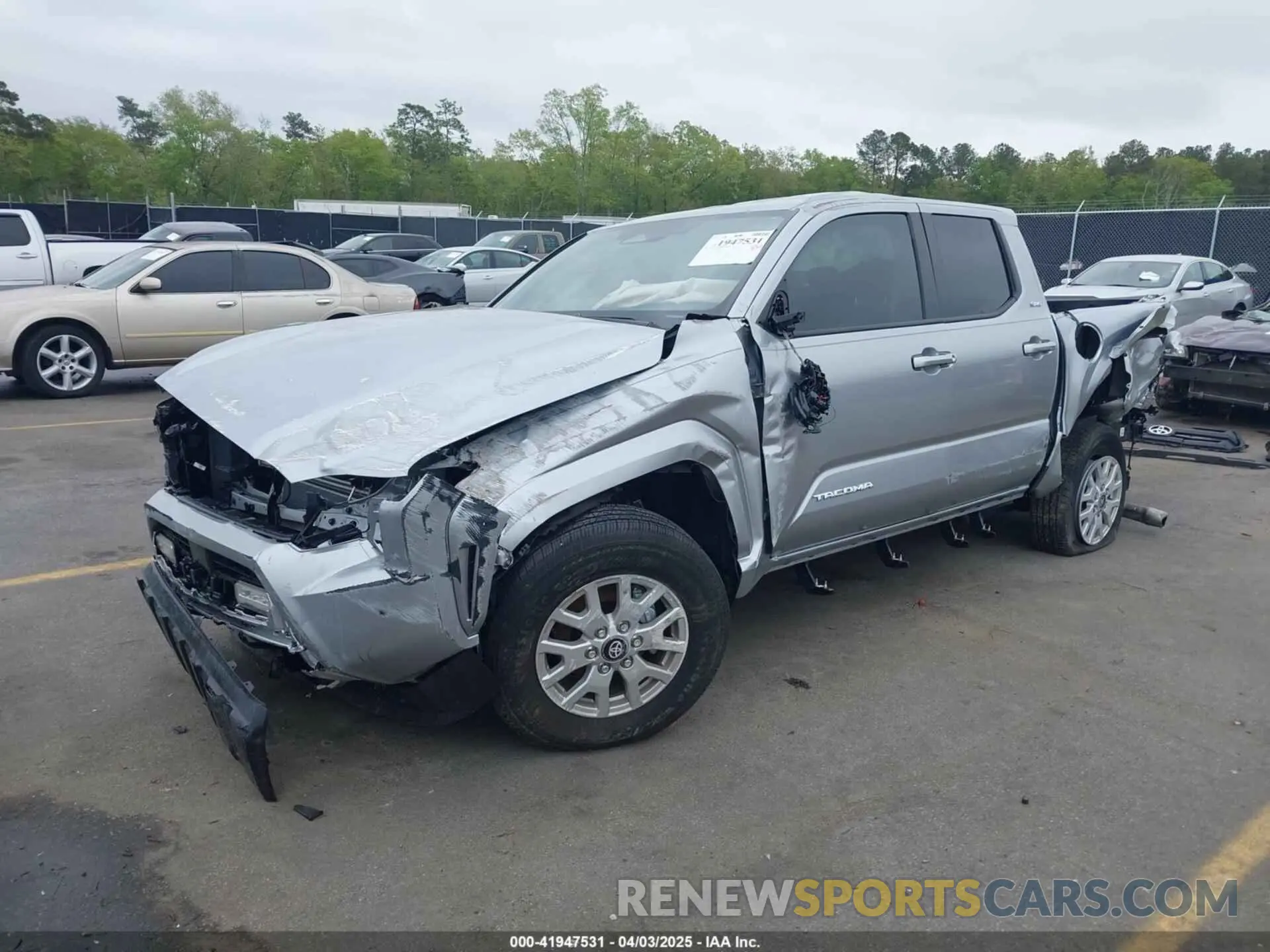 6 fotografías del automóvil dañado 3TMKB5FN6RM022288 TOYOTA TACOMA 2024