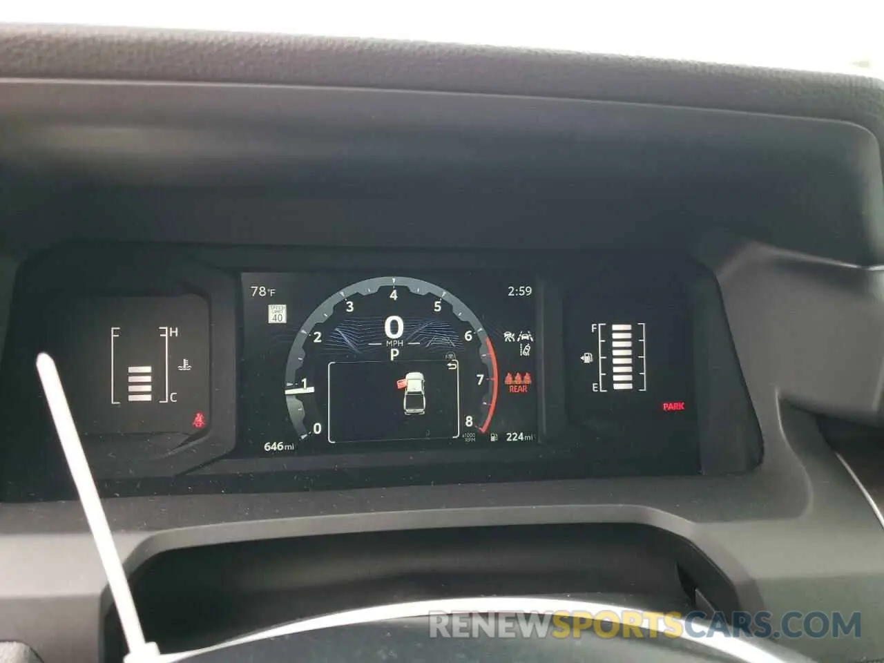 9 fotografías del automóvil dañado 3TMKB5FN8RM021630 TOYOTA TACOMA 2024