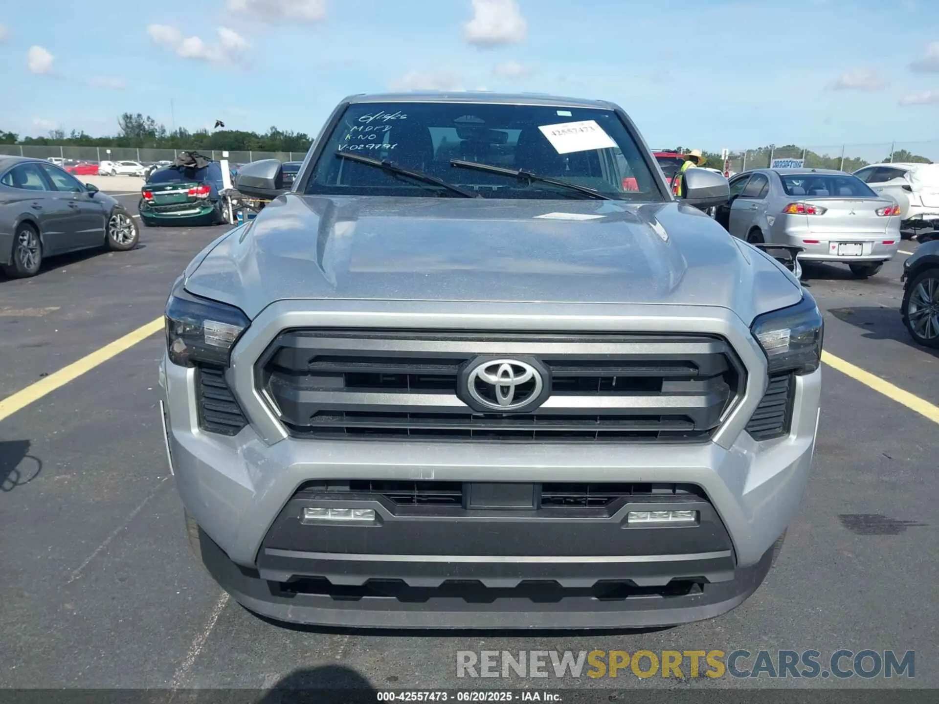 6 fotografías del automóvil dañado 3TMLB5JN1RM029791 TOYOTA TACOMA 2024