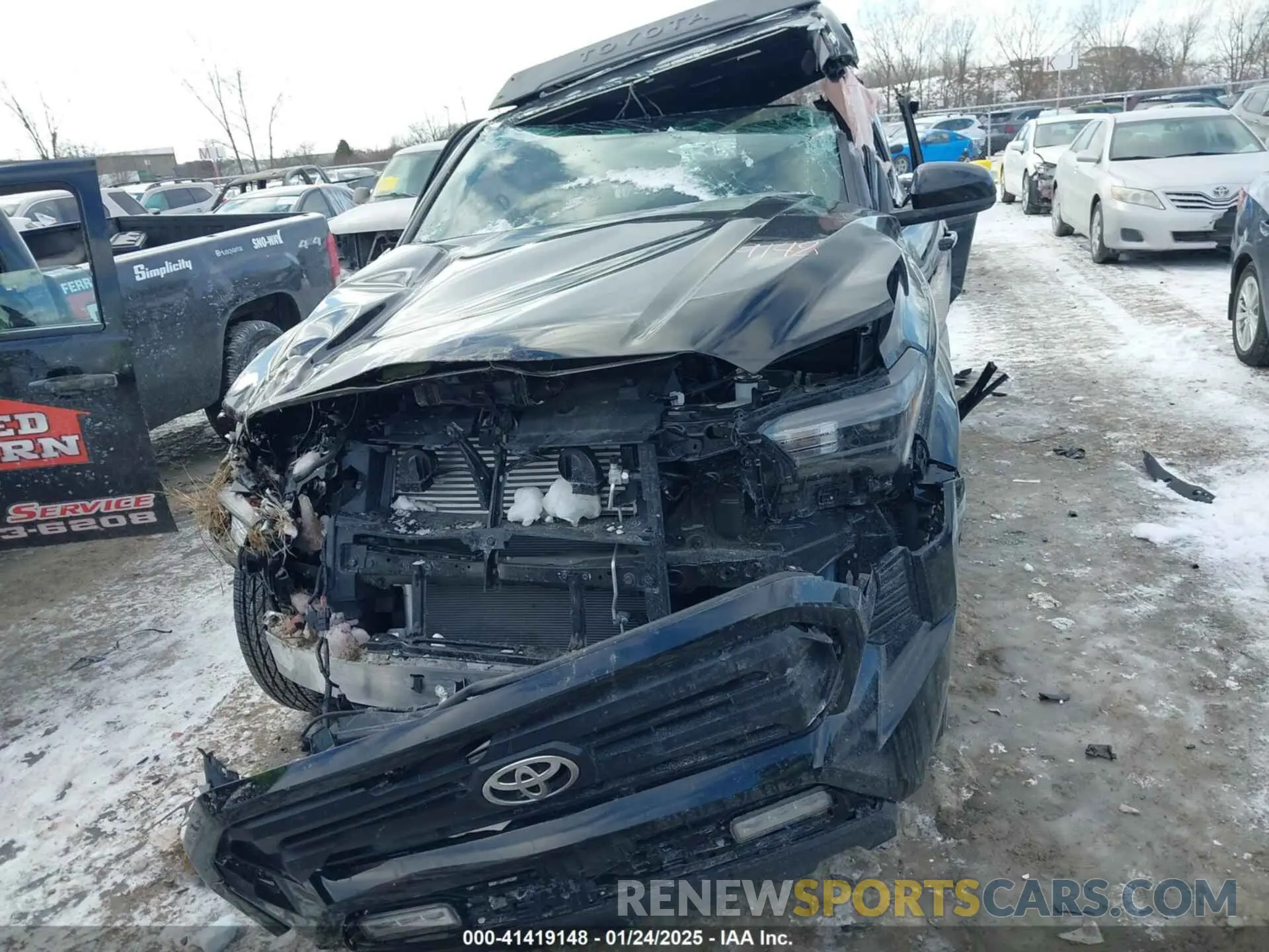 11 fotografías del automóvil dañado 3TMLB5JN1RM031508 TOYOTA TACOMA 2024