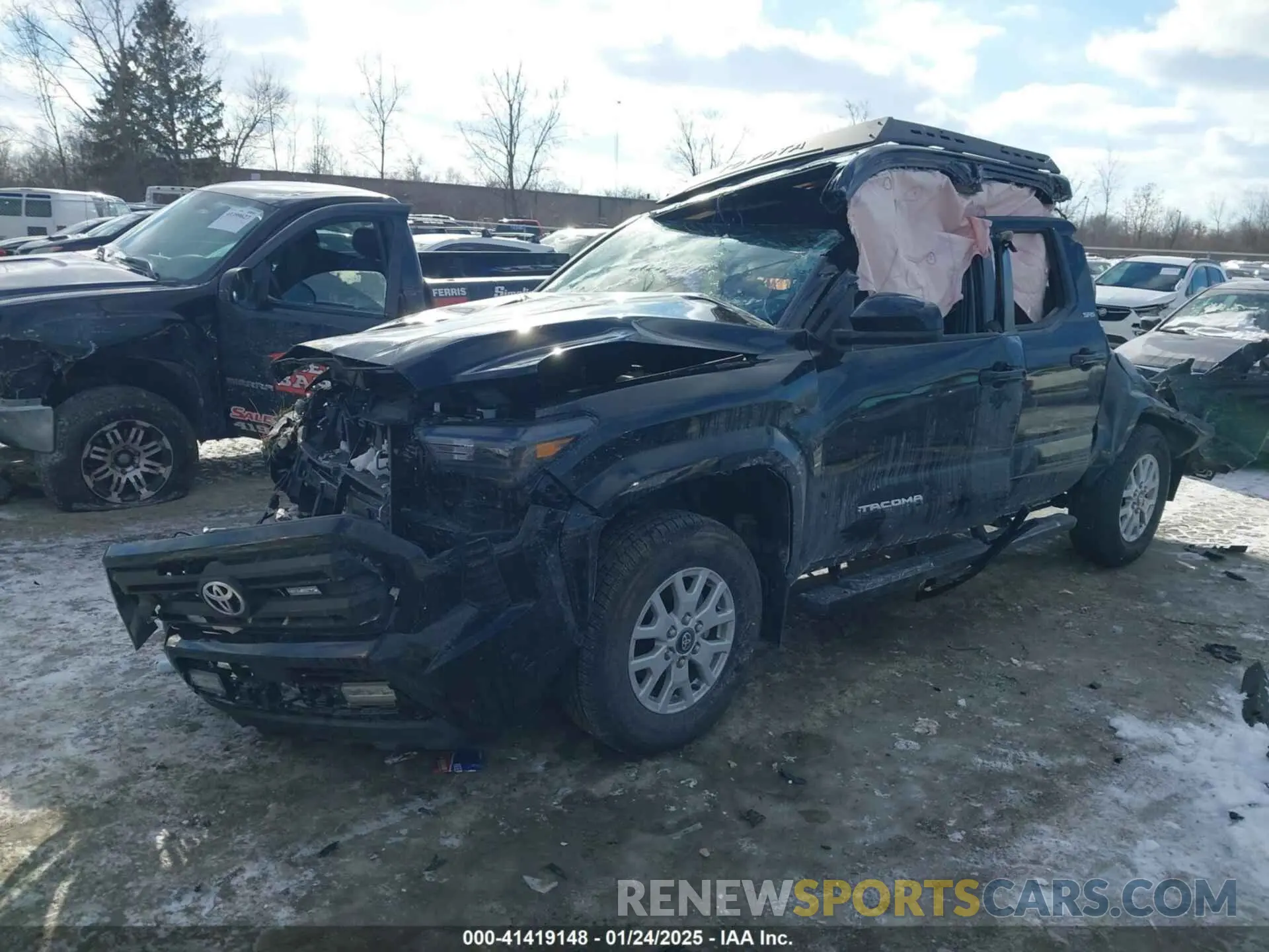 13 fotografías del automóvil dañado 3TMLB5JN1RM031508 TOYOTA TACOMA 2024