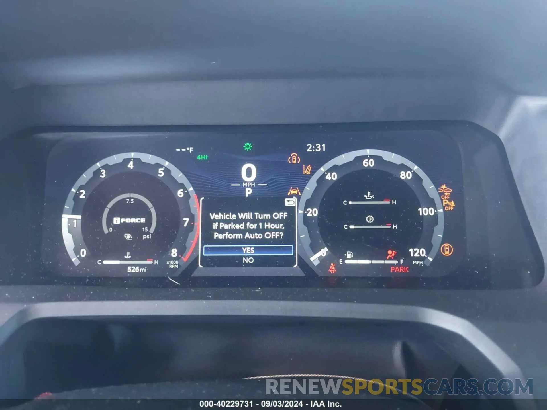 7 fotografías del automóvil dañado 3TMLB5JN1RM035199 TOYOTA TACOMA 2024