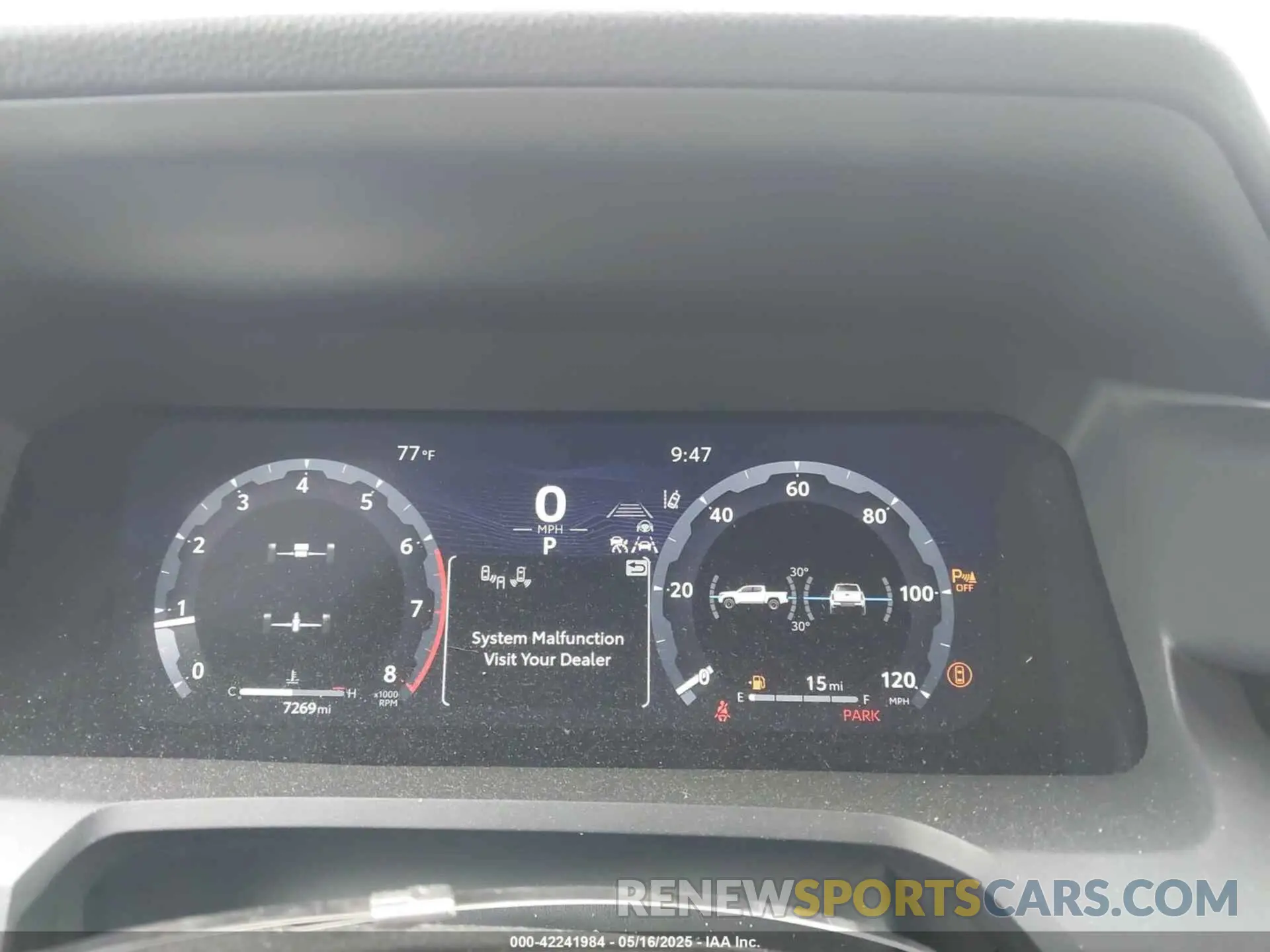 7 fotografías del automóvil dañado 3TMLB5JN2RM064338 TOYOTA TACOMA 2024