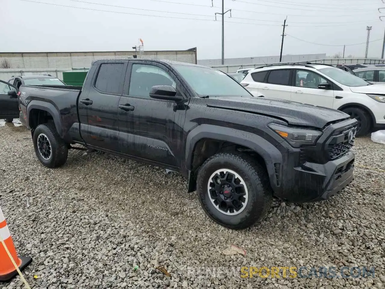 4 fotografías del automóvil dañado 3TMLB5JN5RM023895 TOYOTA TACOMA 2024