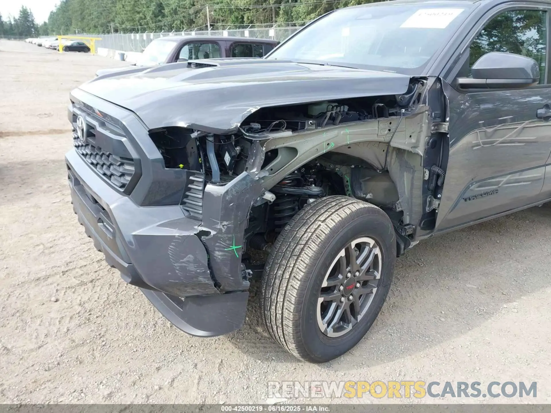 6 fotografías del automóvil dañado 3TMLB5JN5RM068089 TOYOTA TACOMA 2024