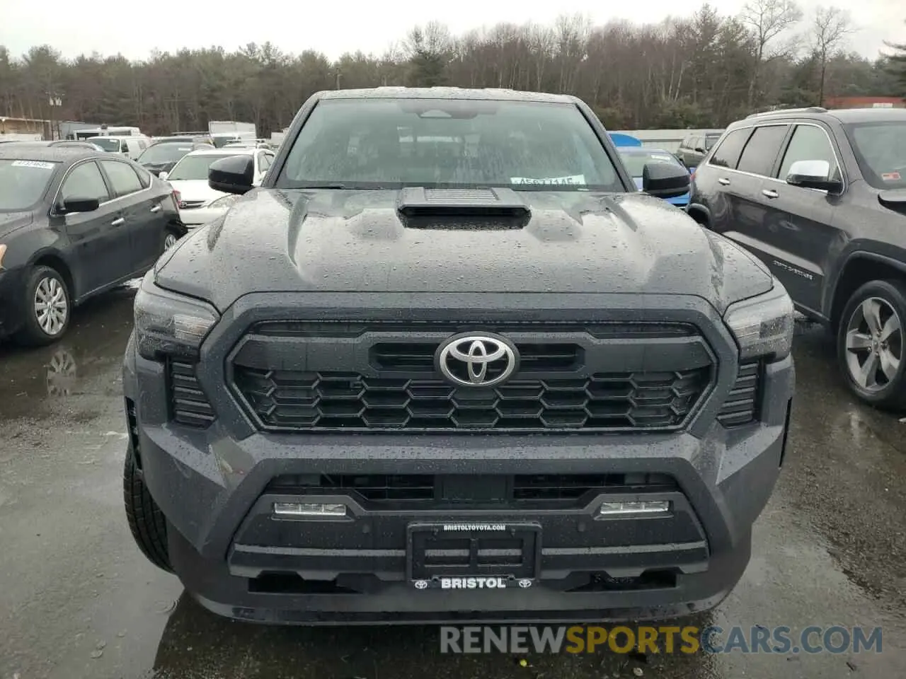 5 fotografías del automóvil dañado 3TMLB5JN5RM074796 TOYOTA TACOMA 2024