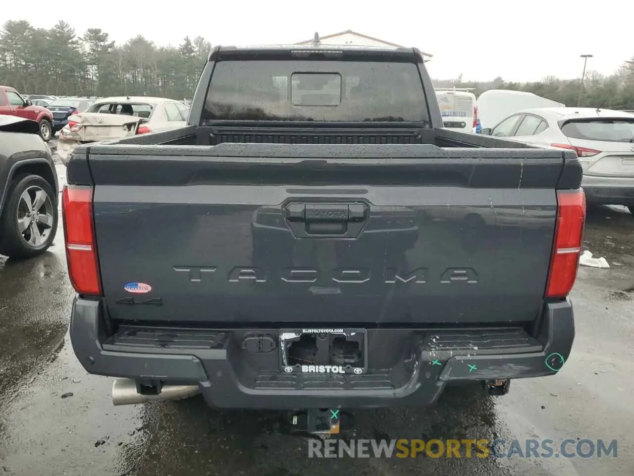 6 fotografías del automóvil dañado 3TMLB5JN5RM074796 TOYOTA TACOMA 2024