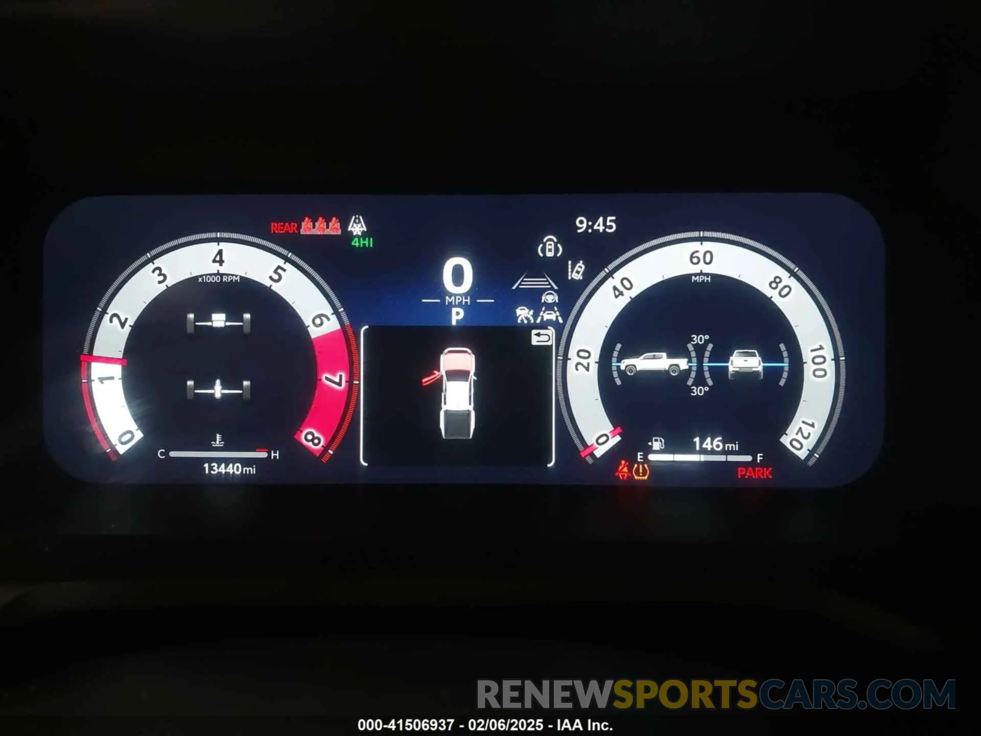 7 fotografías del automóvil dañado 3TMLB5JN6RM032296 TOYOTA TACOMA 2024